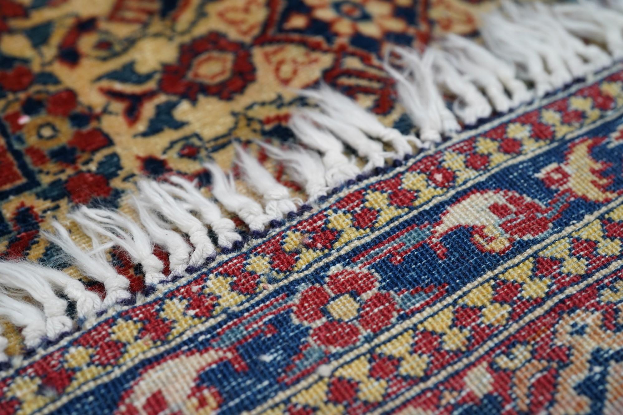 Antique Tabriz Rug For Sale 3