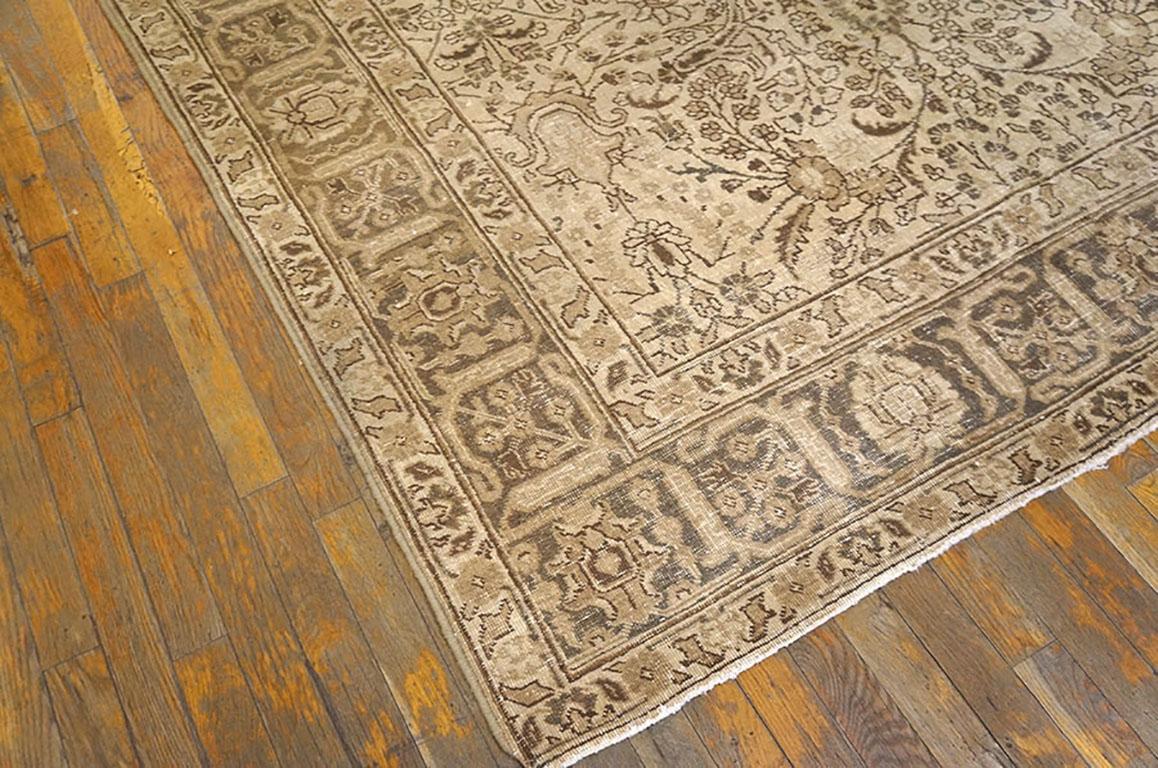 Mid-20th Century Early 20th Century Persian Tabriz Carpet ( 6'6