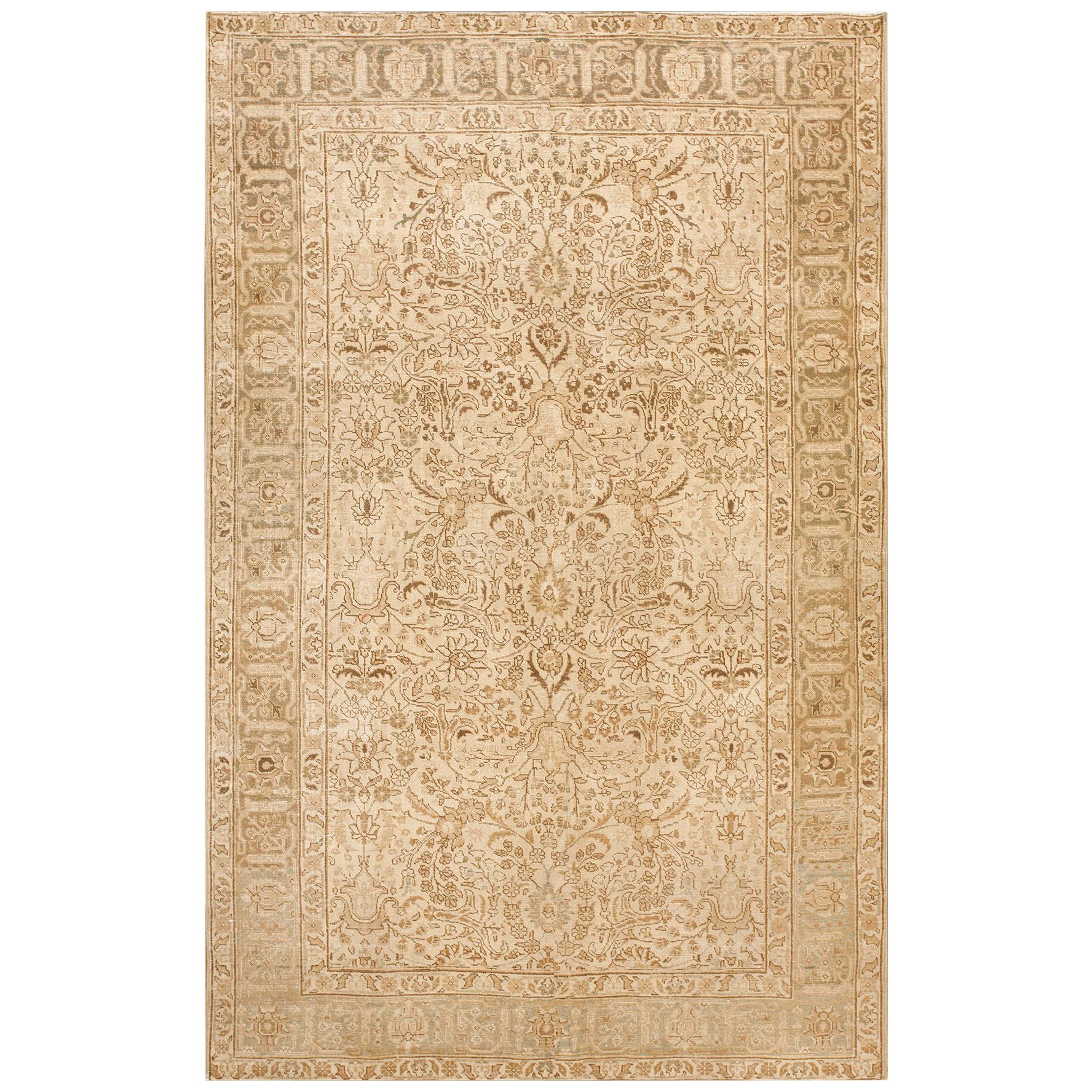 Early 20th Century Persian Tabriz Carpet ( 6'6" x 10' - 198 x 305 )