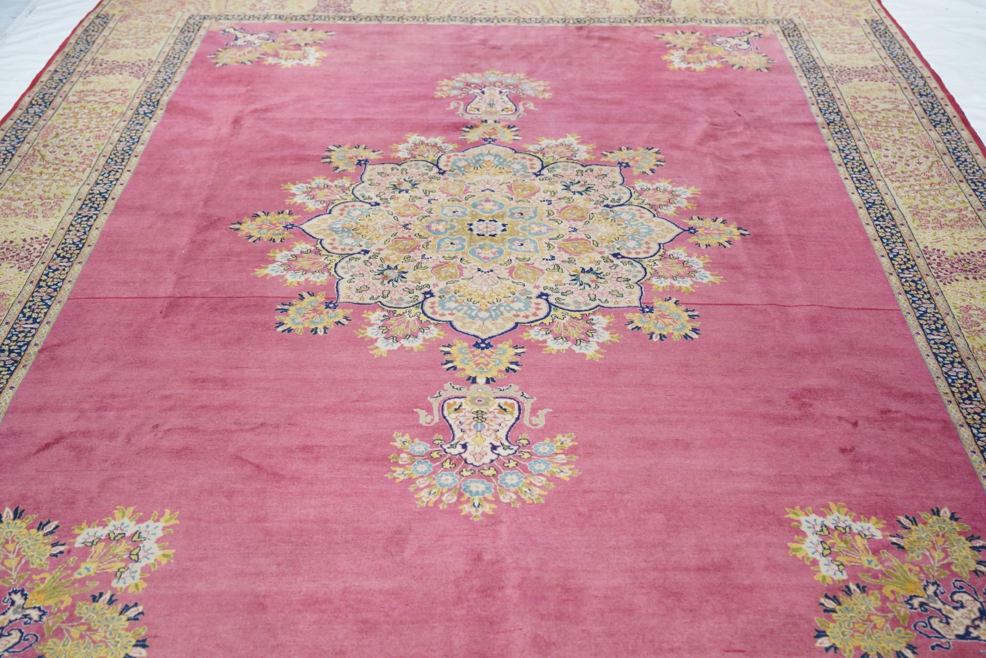 Antique Tabriz Rug For Sale 1