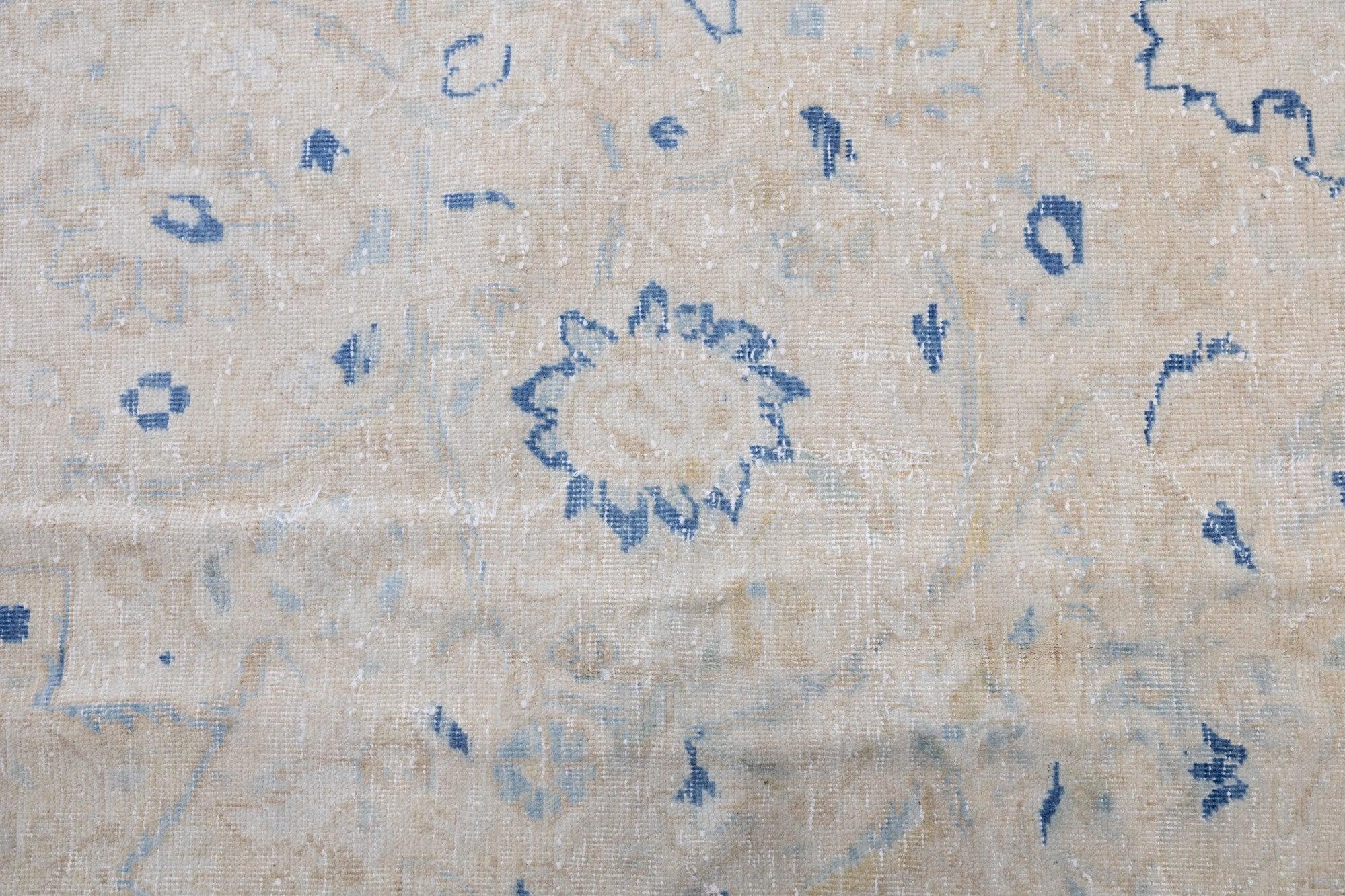 Lana Tappeto Tabriz antico 7'3'' x 10'5'' in vendita