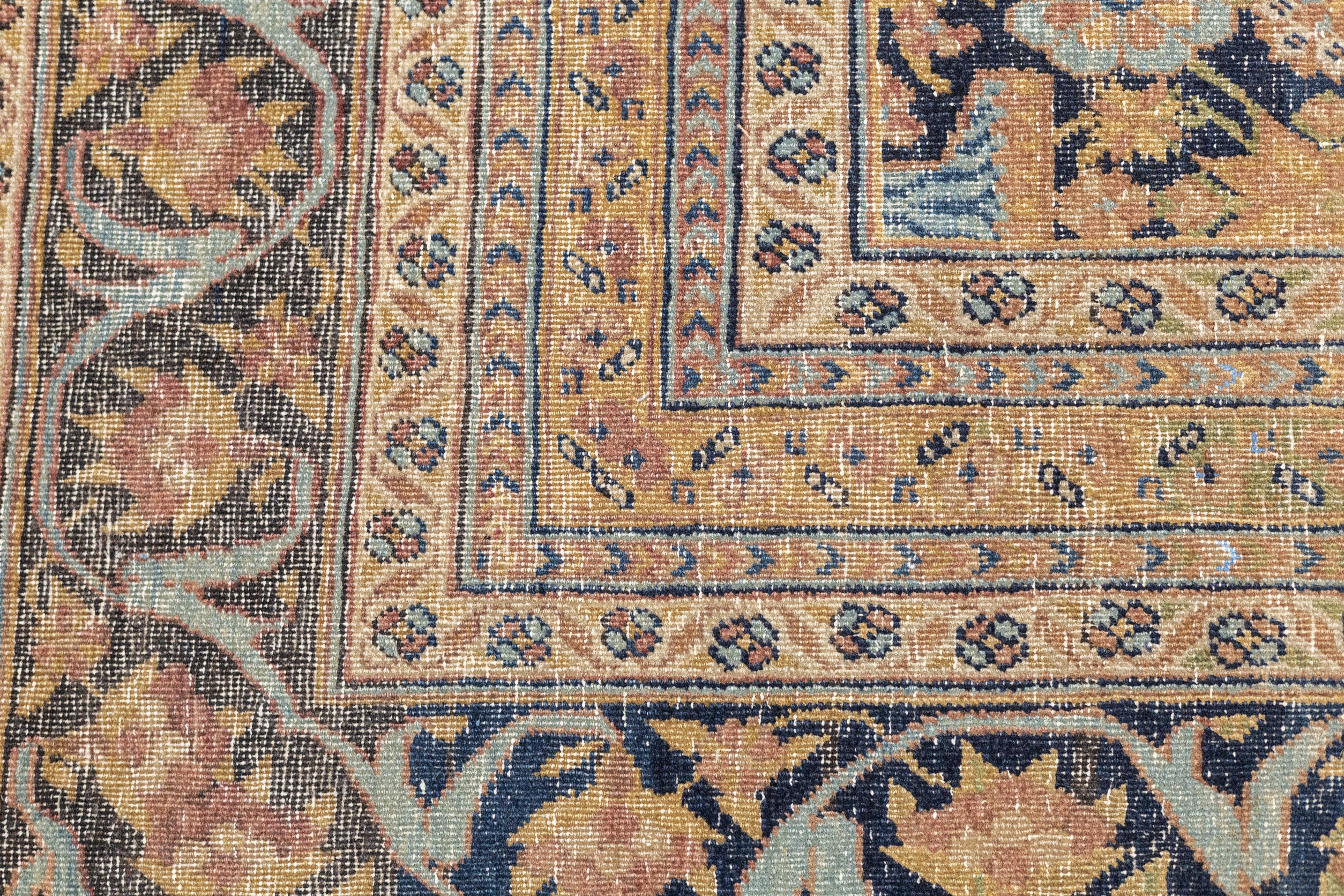 Antiker Täbris-Teppich 7'4'' x 9'7'' im Angebot 5