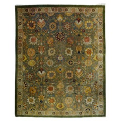 Tapis Tabriz ancien 9'7'' x 11'11''