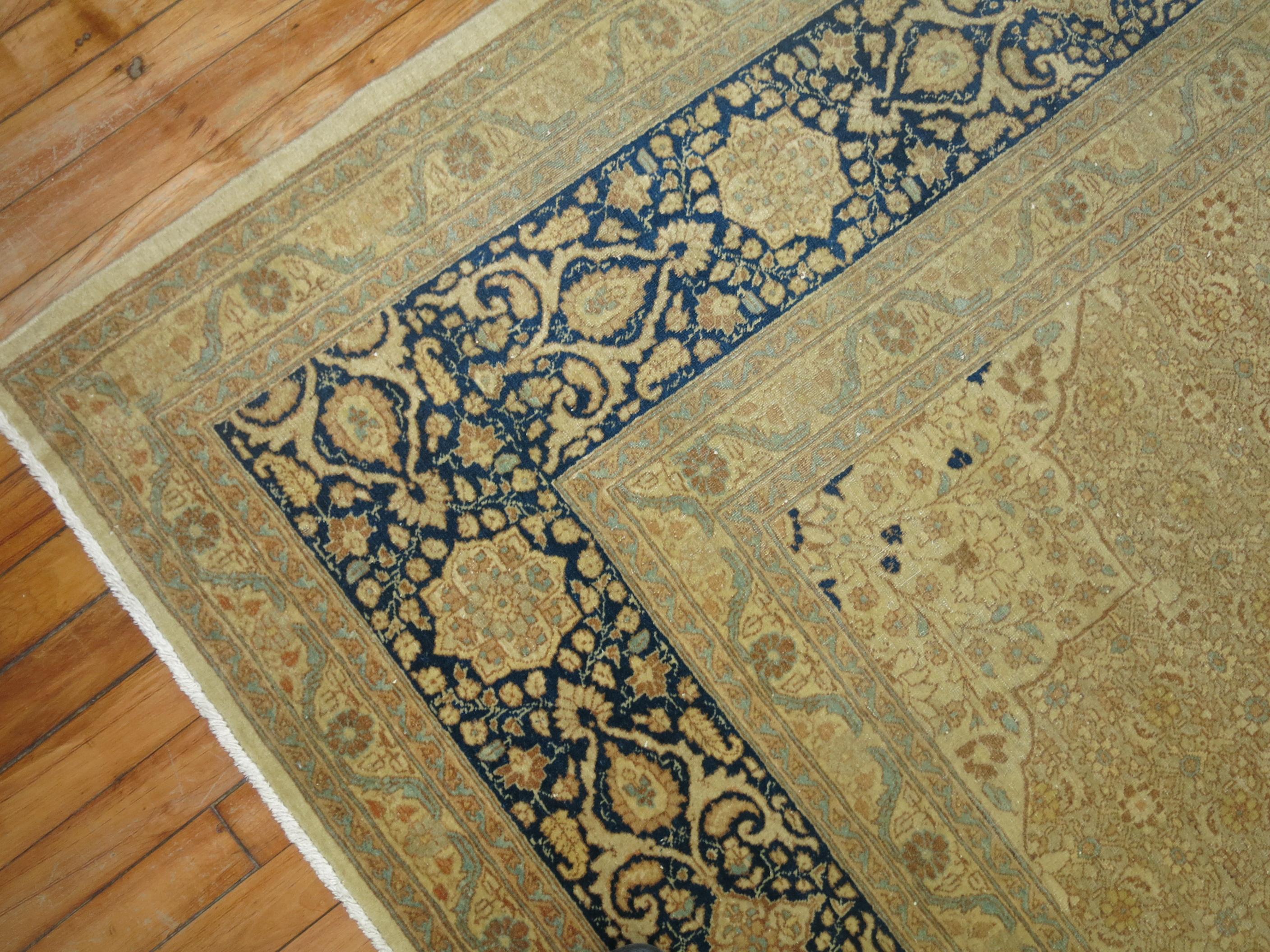 Antique Tabriz Rug For Sale 3