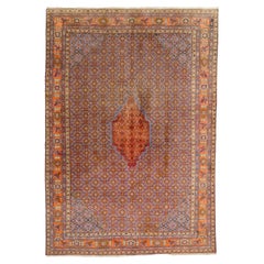 Antique Tabriz Rug - Late of 19th Century Azerbaijan Tabriz Rug, Antique Carpet