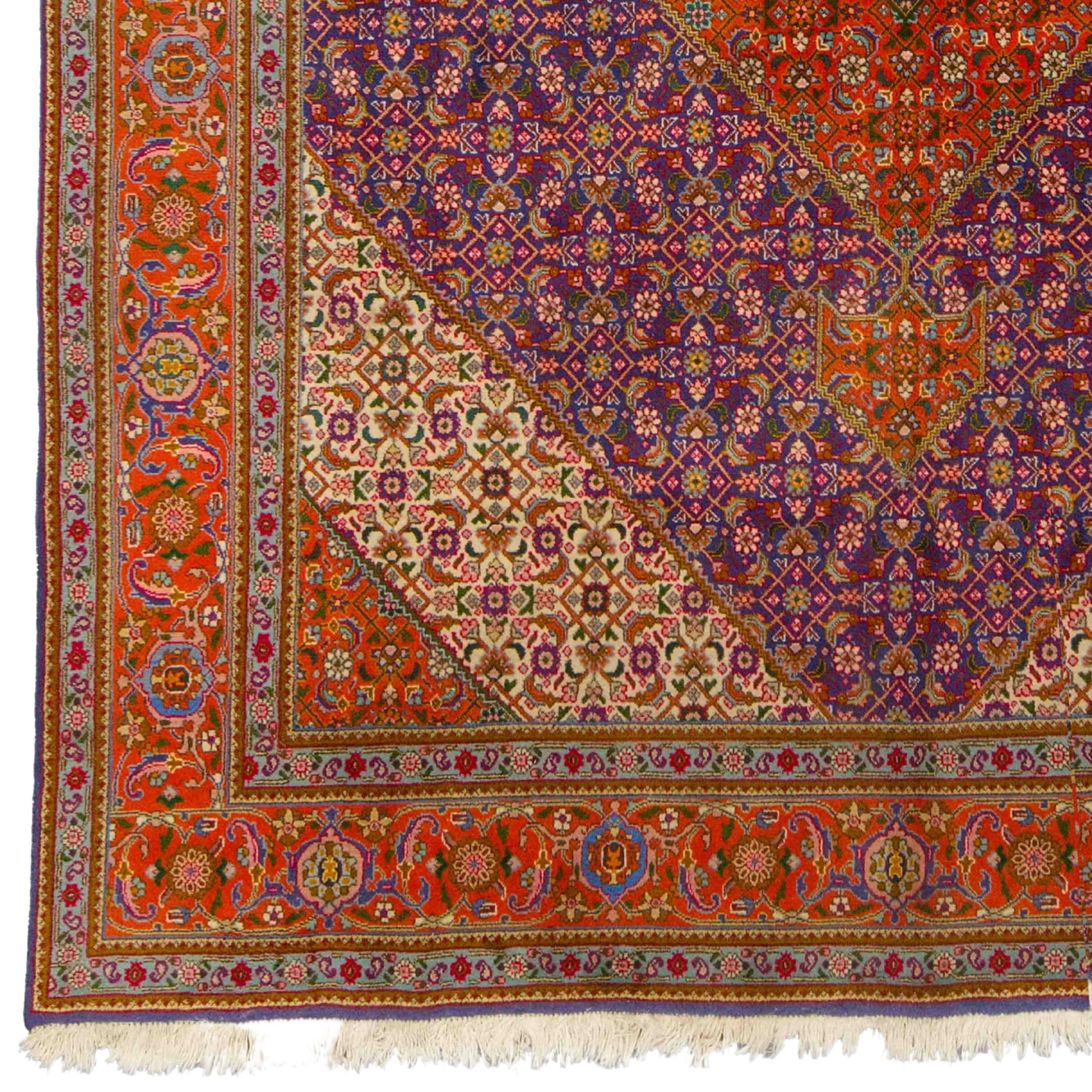 Antique Tabriz Rug 253x340 cm (8,30 x 11,15 ft) Late of 19th Century Tebriz Rug

From the mid-19th century, there was a revival in commercial carpet production in Azerbaijan, and Tabriz became one of the country's most important centers producing