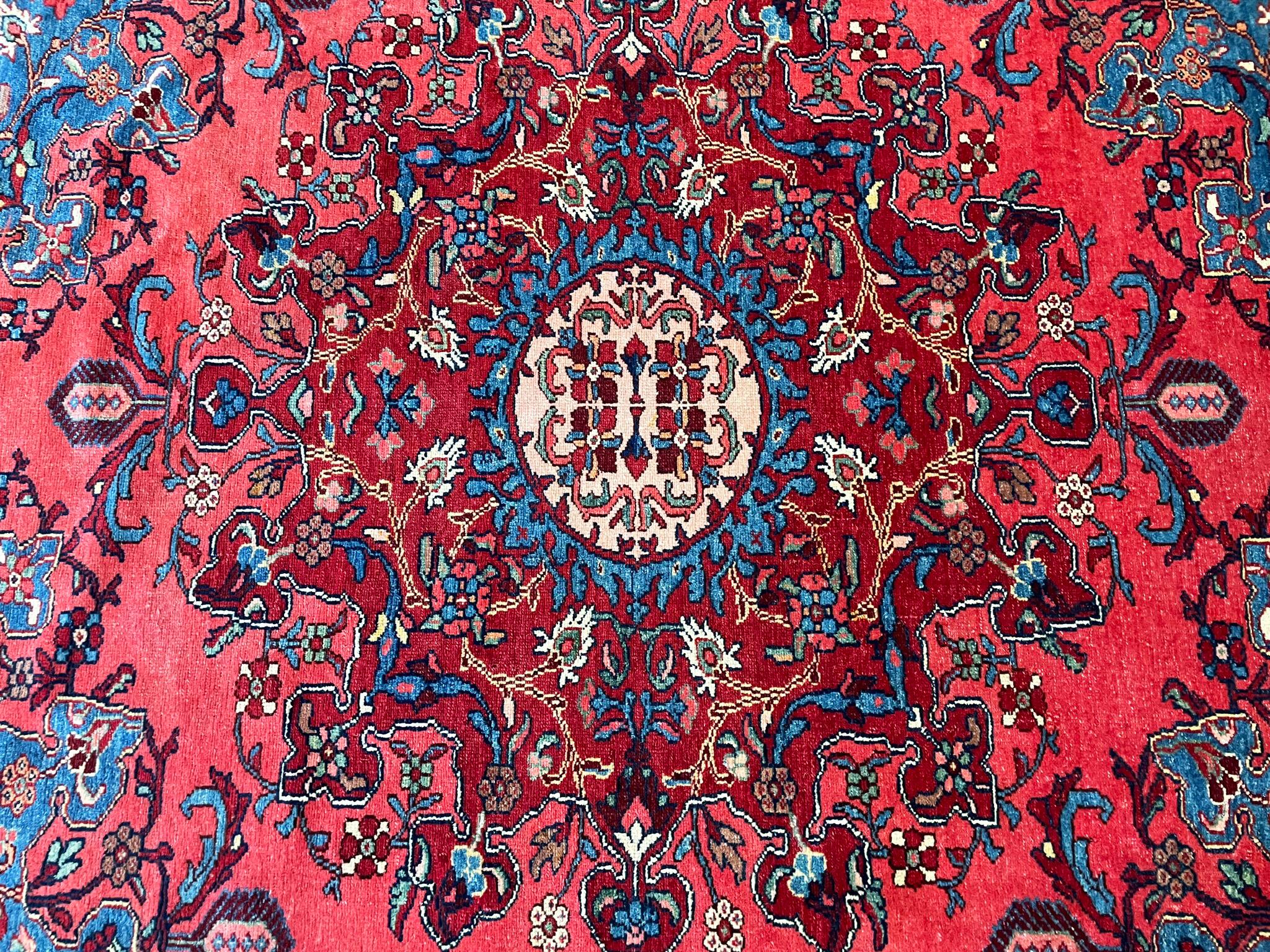 Persian Antique Tafrish/ Lilihan Oriental Multi Colors For Sale