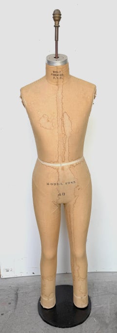 Antique Tailor’s Mannequin / Dress Form, Wolf Form Co., New York, C. 1900s