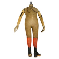 Antique Tailor's Mannequin for Children, France 19th Century