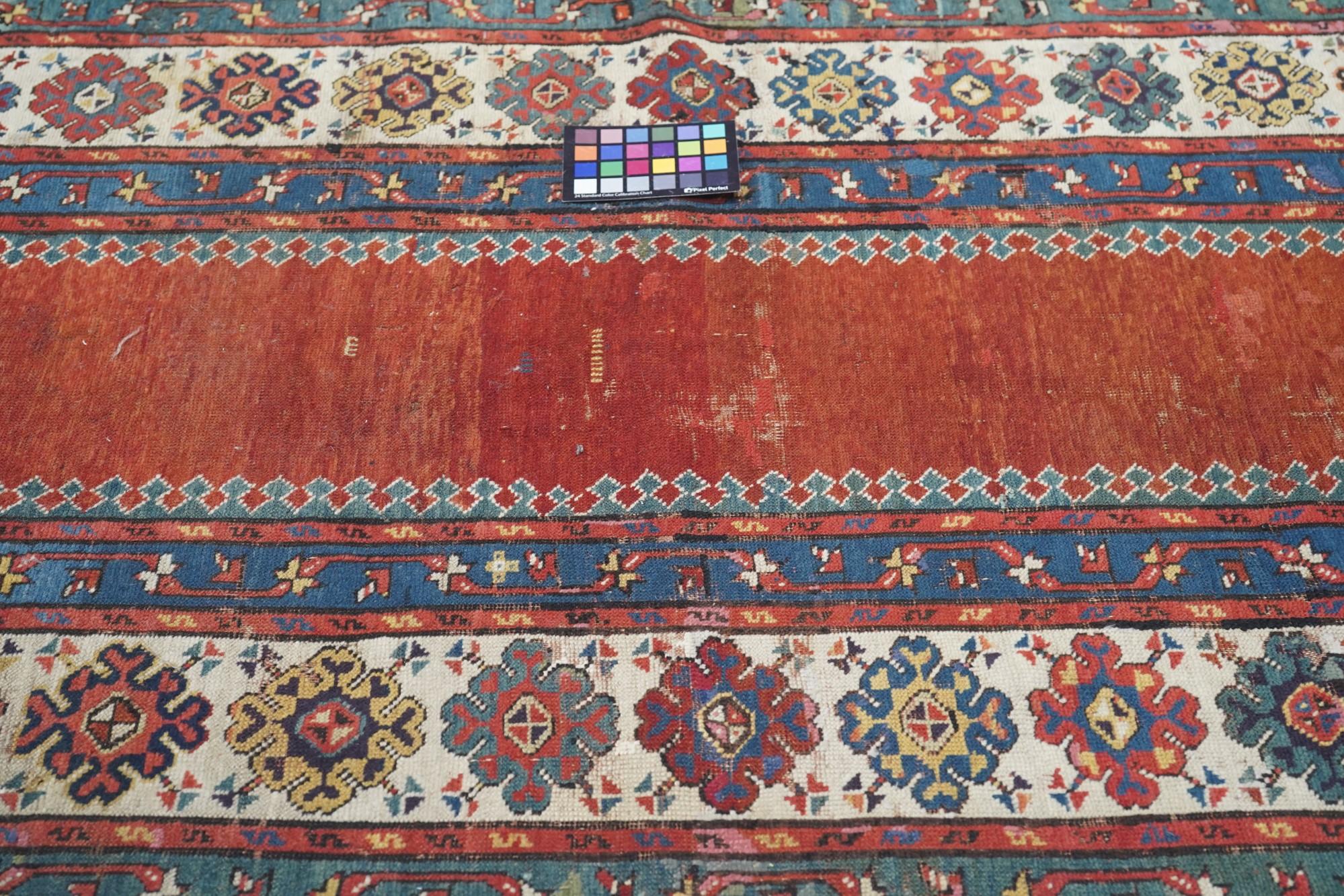 Antiker kaukasischer Talish-Teppich im Angebot 2