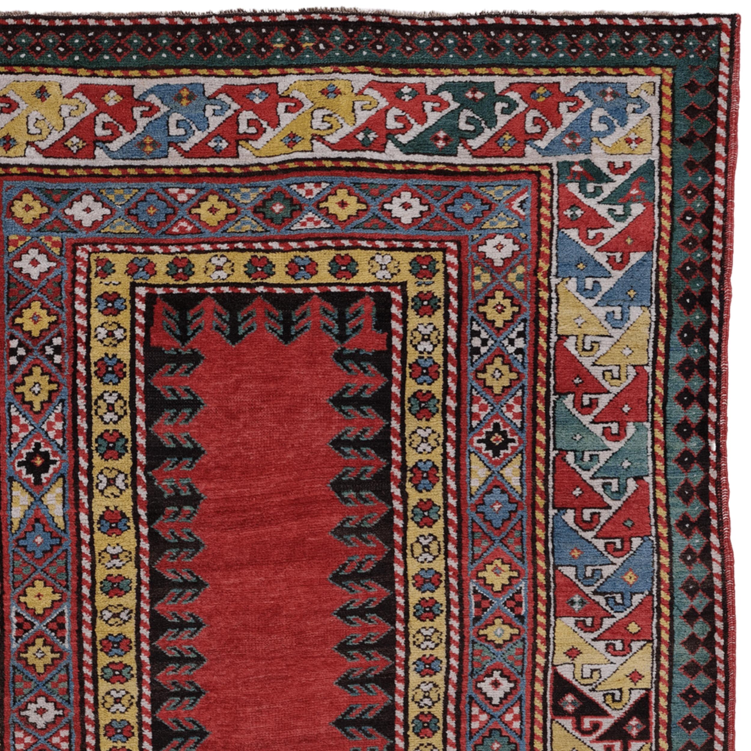 Antiker Talish-Teppich Spätes 19. Jahrhundert (Handgeknüpft) im Angebot