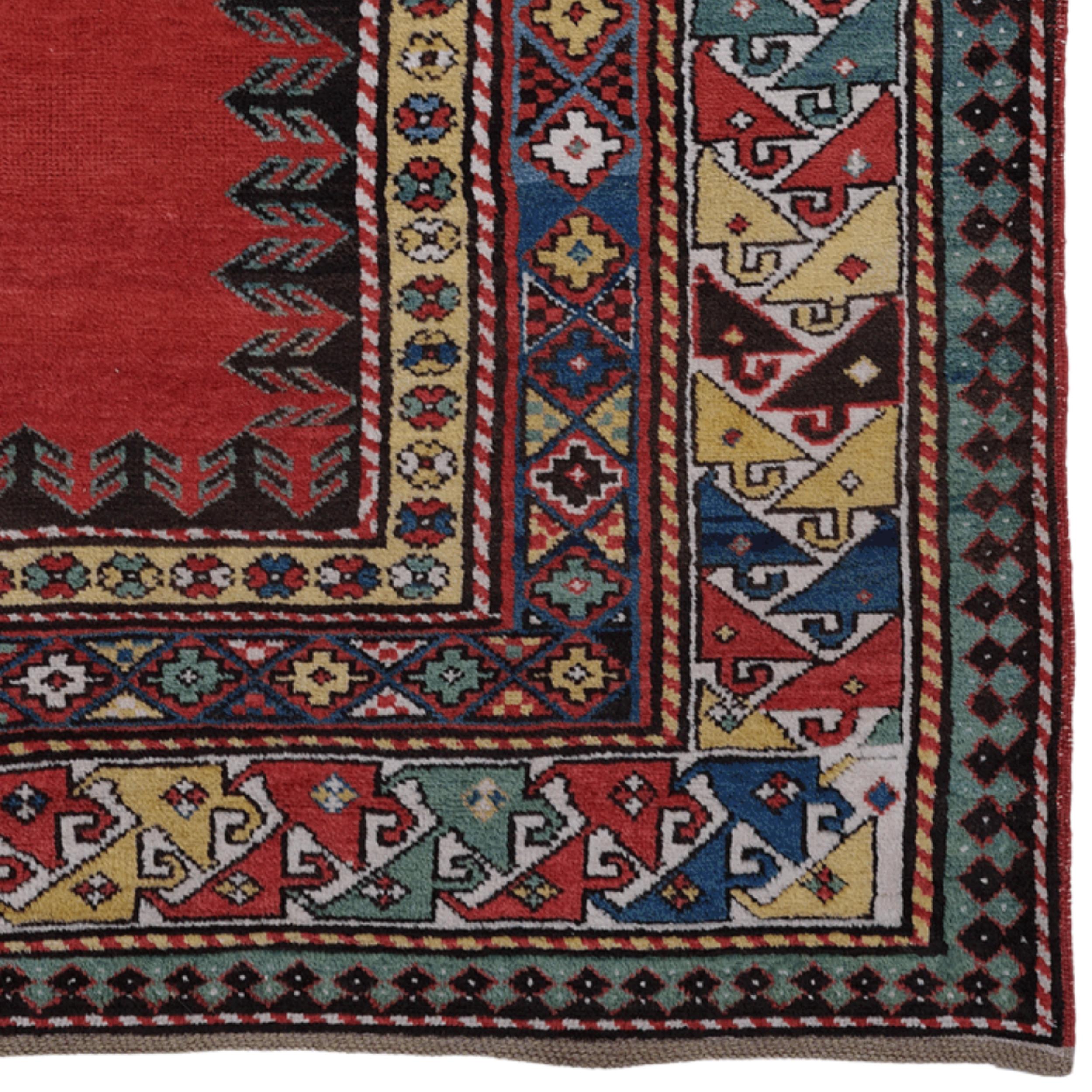 Antiker Talish-Teppich Spätes 19. Jahrhundert im Zustand „Gut“ im Angebot in Sultanahmet, 34