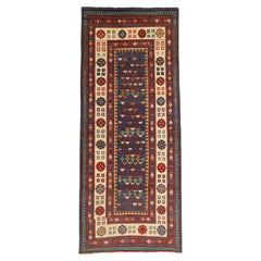 Antiker Talish-Teppich - Talish-Teppich aus dem späten 19. Jahrhundert, Kaukasischer Teppich, antiker Teppich