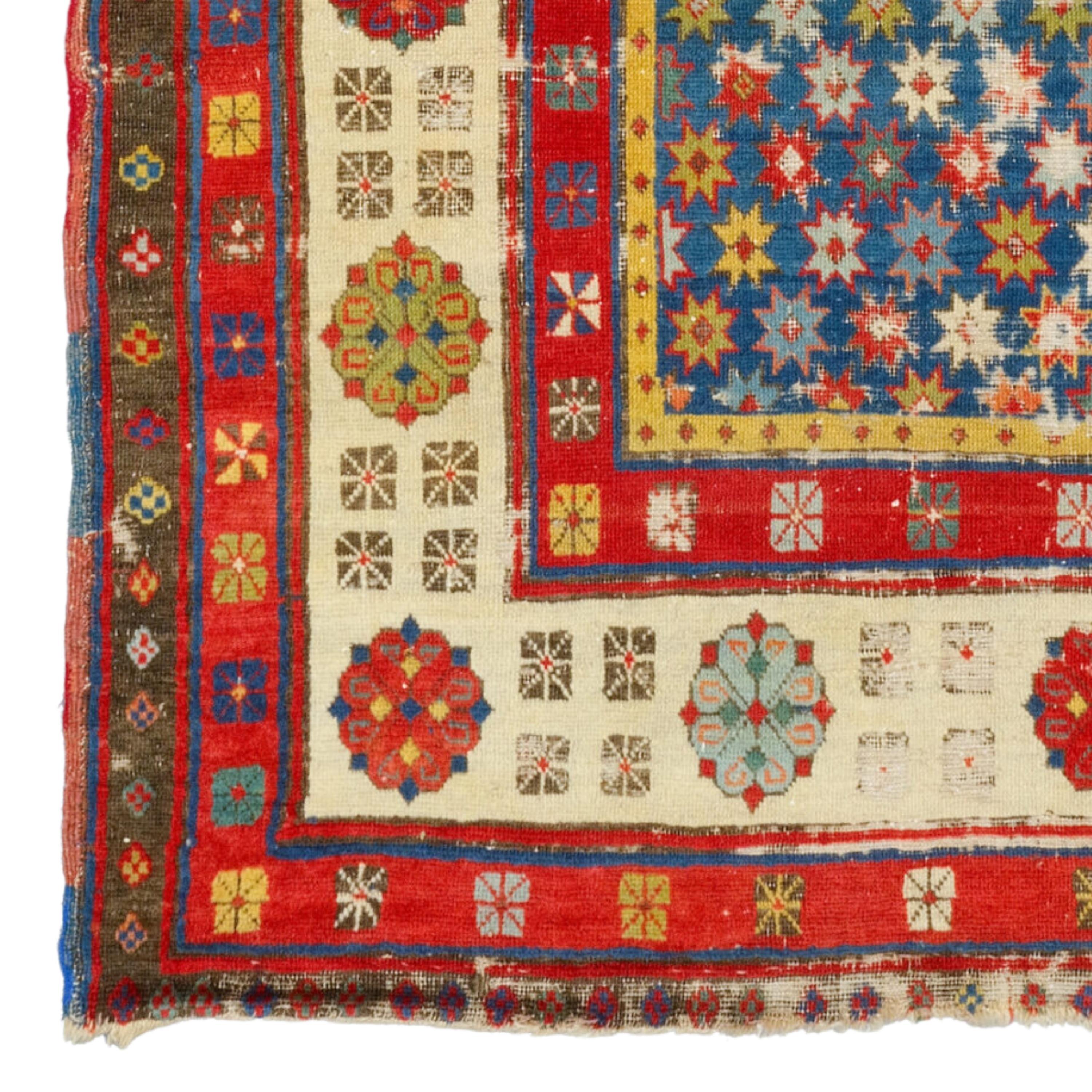 Antique Talish Rug
Late Of The 19th Century Caucasian Talish Rug
Size: 105 x 170 cm (41,3x66,9 In)

Typical Talish rugs are longer than they are wide, and have beautiful deep colors.