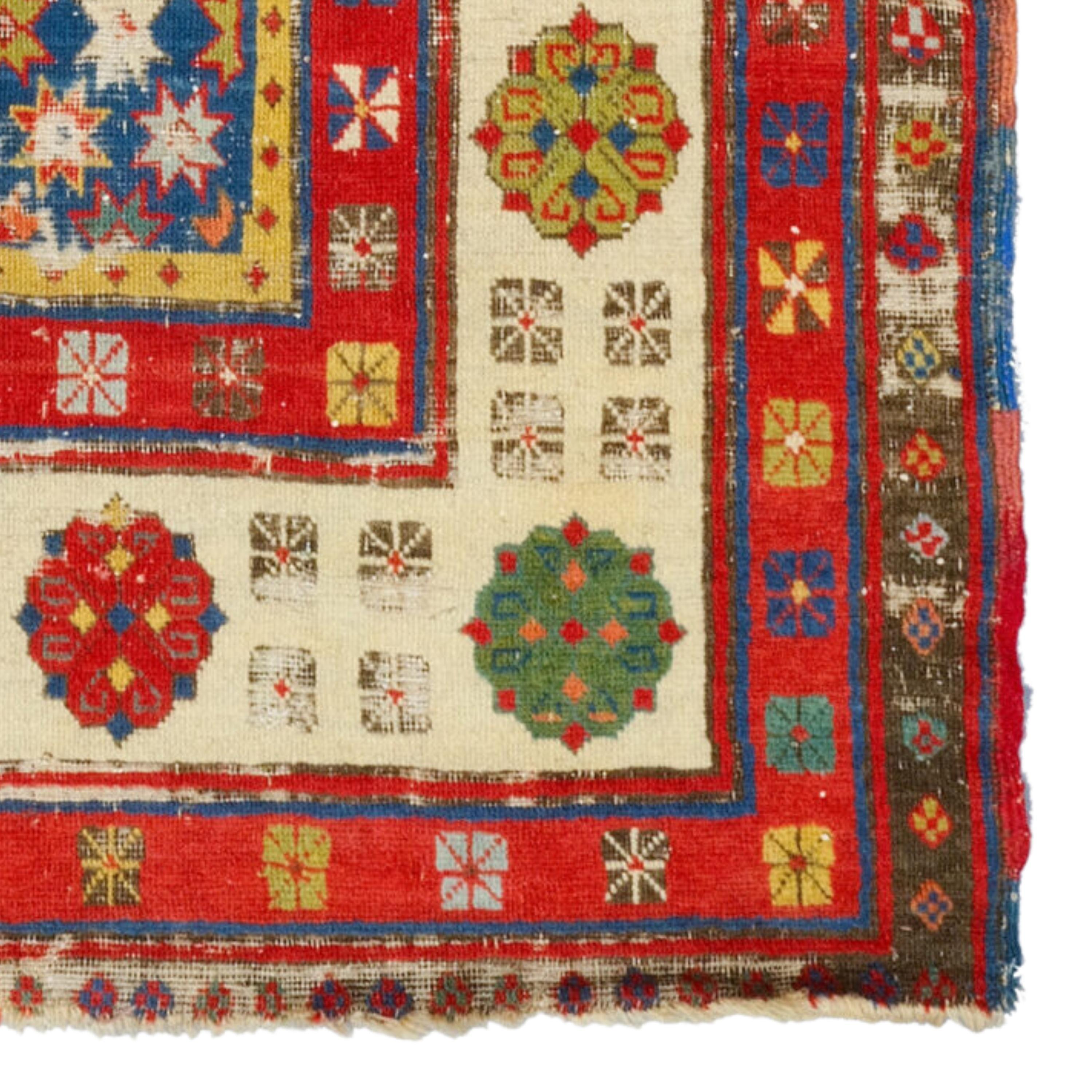 Antique Talish Rug - Late Of The 19th Century Caucasian Talish Rug For Sale 1
