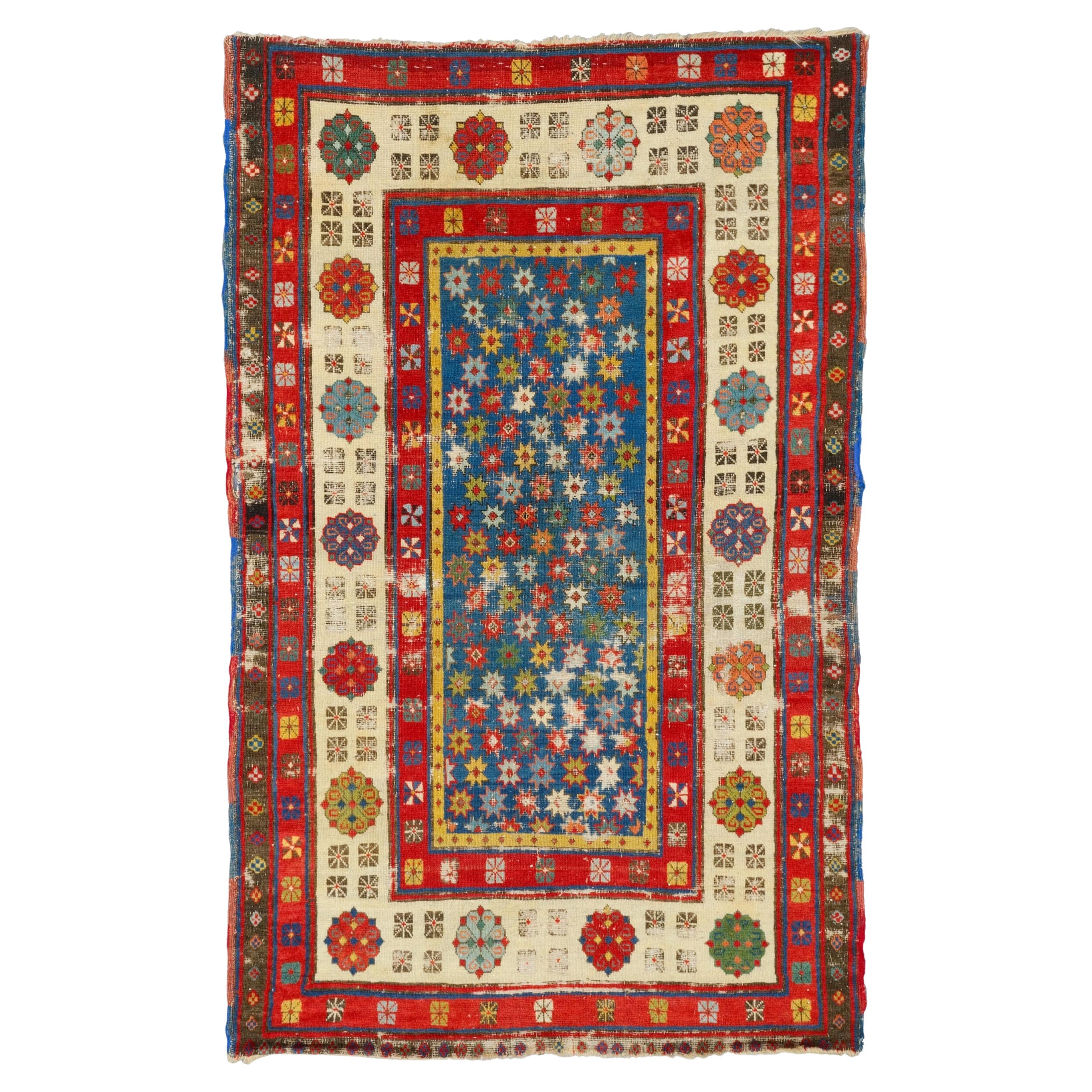 Antique Talish Rug - Late Of The 19th Century Caucasian Talish Rug