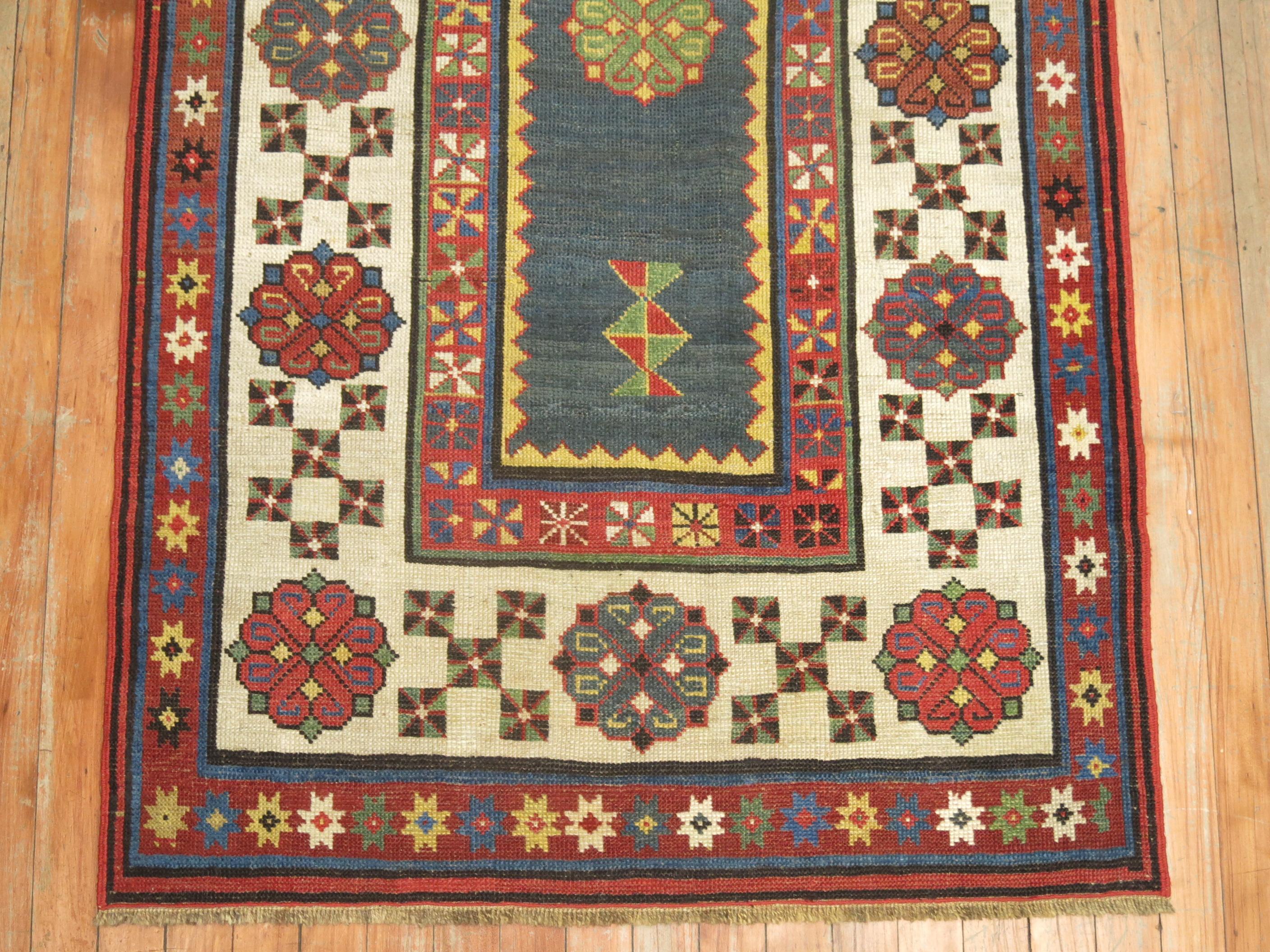 19th Century Antique Talish Runner For Sale