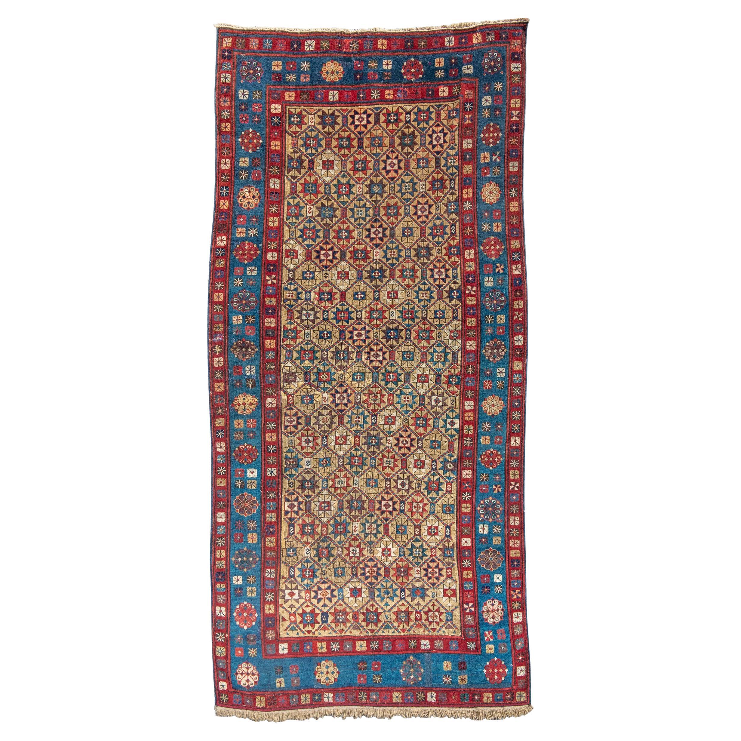 Antique Talish Runner Rug, Mid-19th Century For Sale