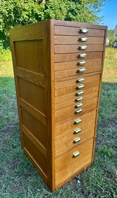 Antique Tall Cabinet with Sixteen Drawers, circa 1920-1930 - W5000  SALE  40%