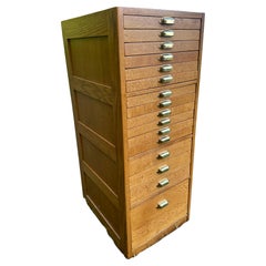 Antico mobile alto con sedici cassetti, 1920-1930 circa - W5000