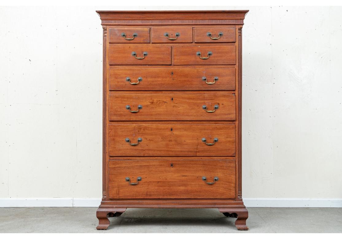 Antique Tall Chest Of Drawers For Sale 10