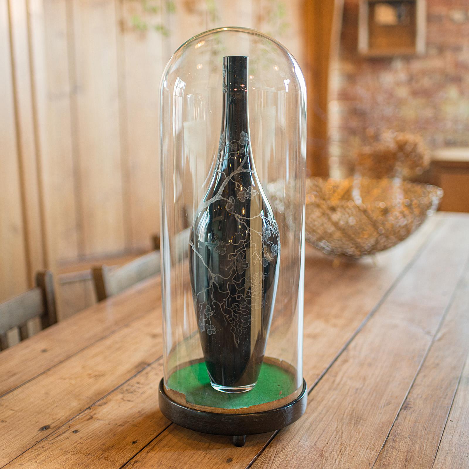 
This is a tall antique display showcase. An English, glass taxidermy or ornament dome, dating to the late Victorian period, circa 1890.

A treat for the collector, with a generous proportion
Displays a desirable aged patina and in good