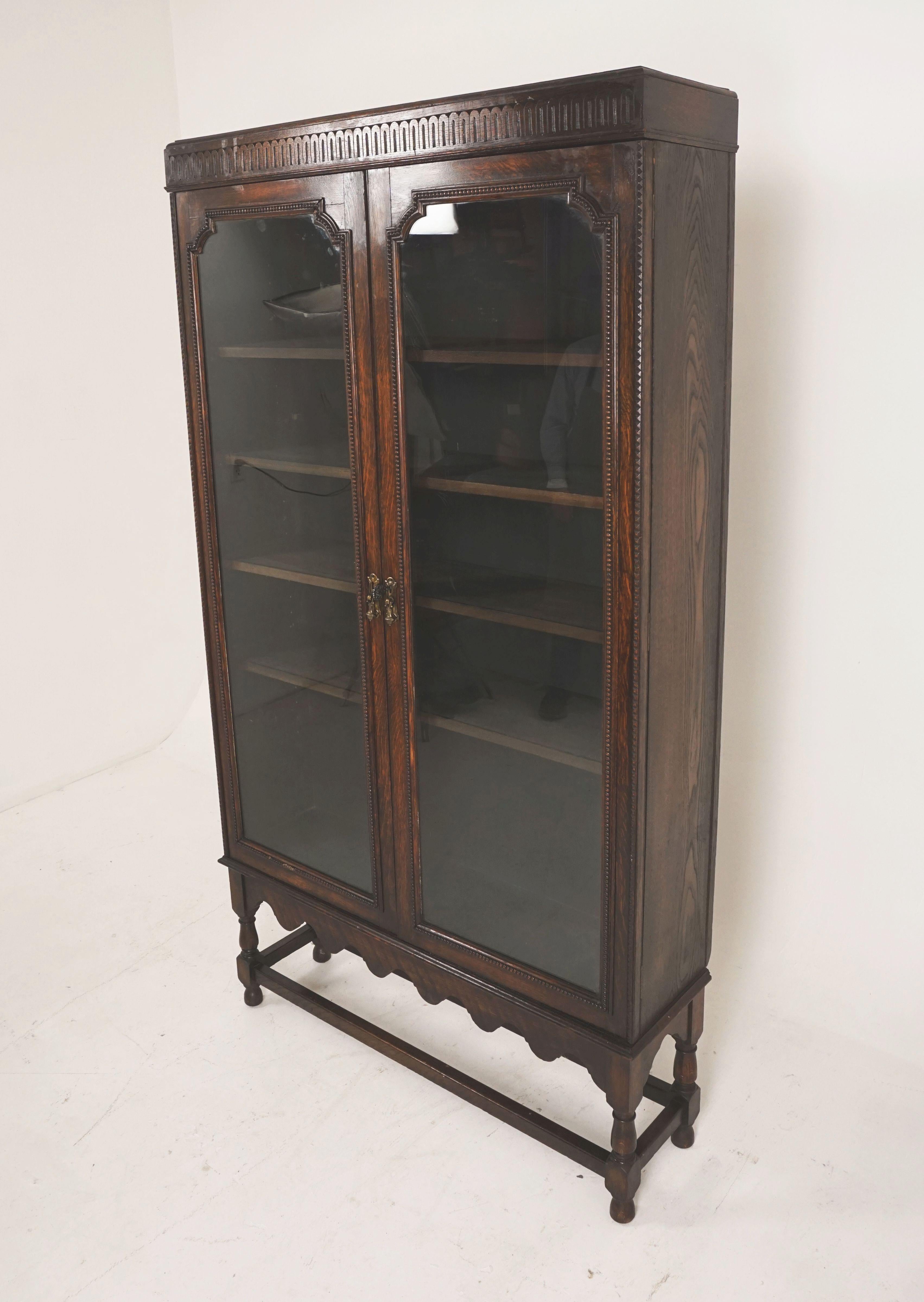 black arch cabinet