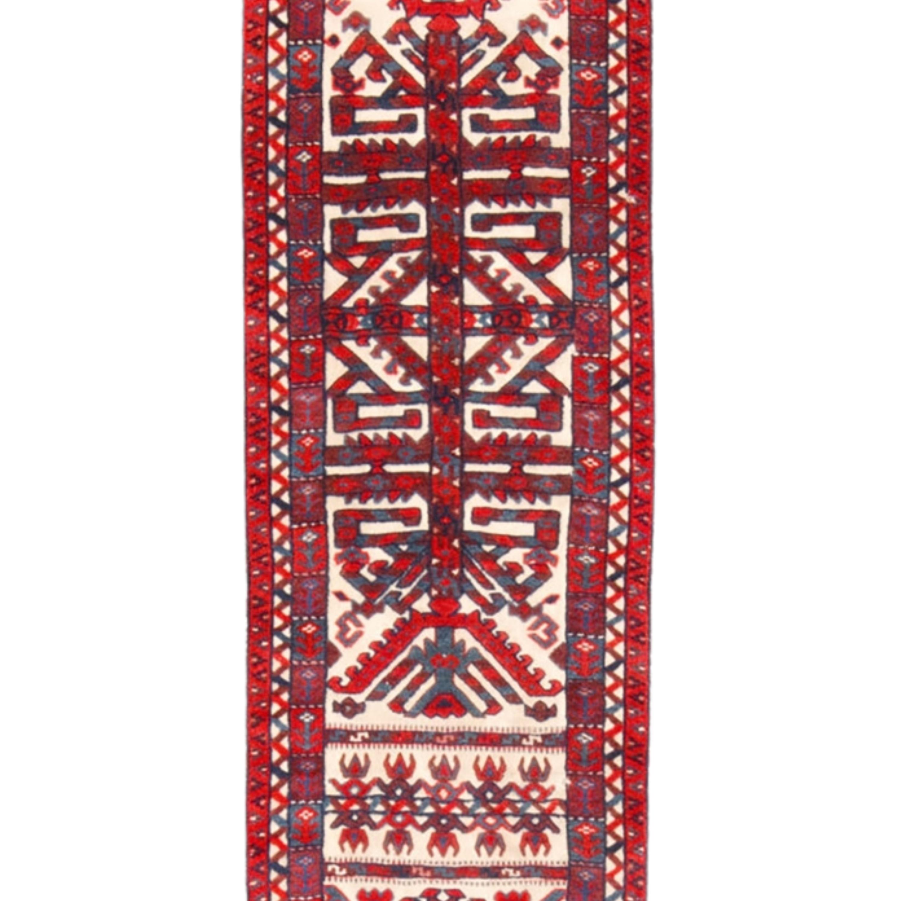 Central Asian Antique Tandband - 19th Century Turkmen Tandband, Antique Runner For Sale
