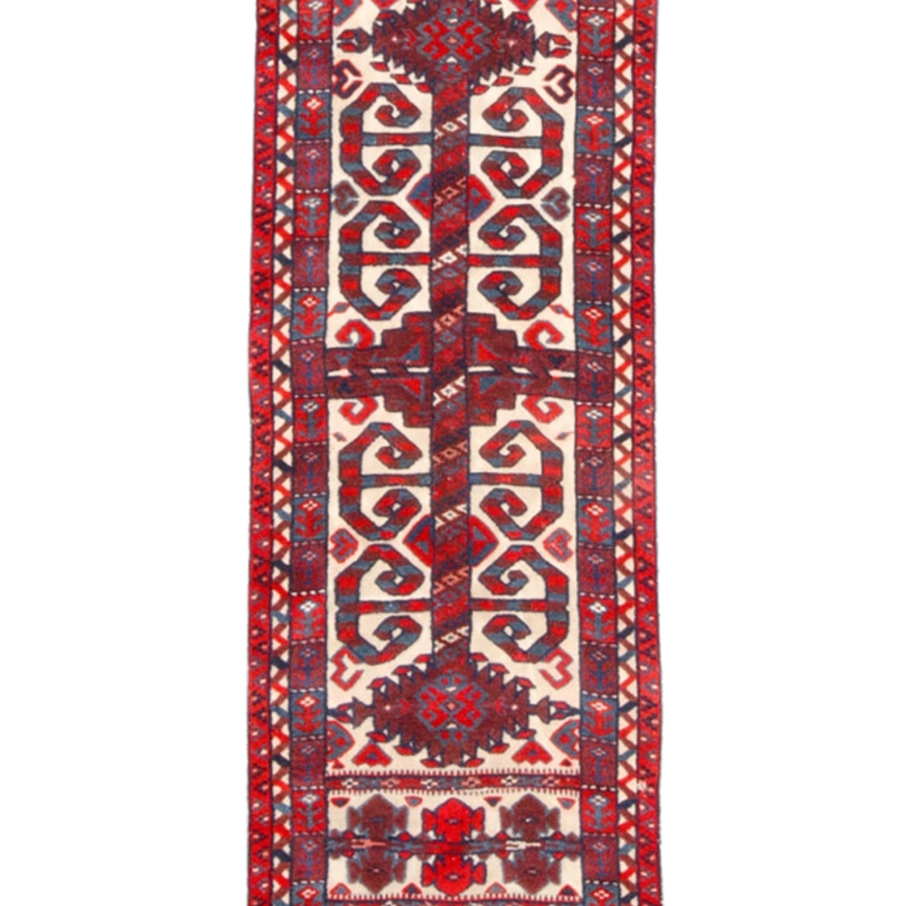 Antique Tandband - 19th Century Turkmen Tandband, Antique Runner In Good Condition For Sale In Sultanahmet, 34