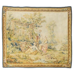 Antique Tapestry 5'0" x 5'9''