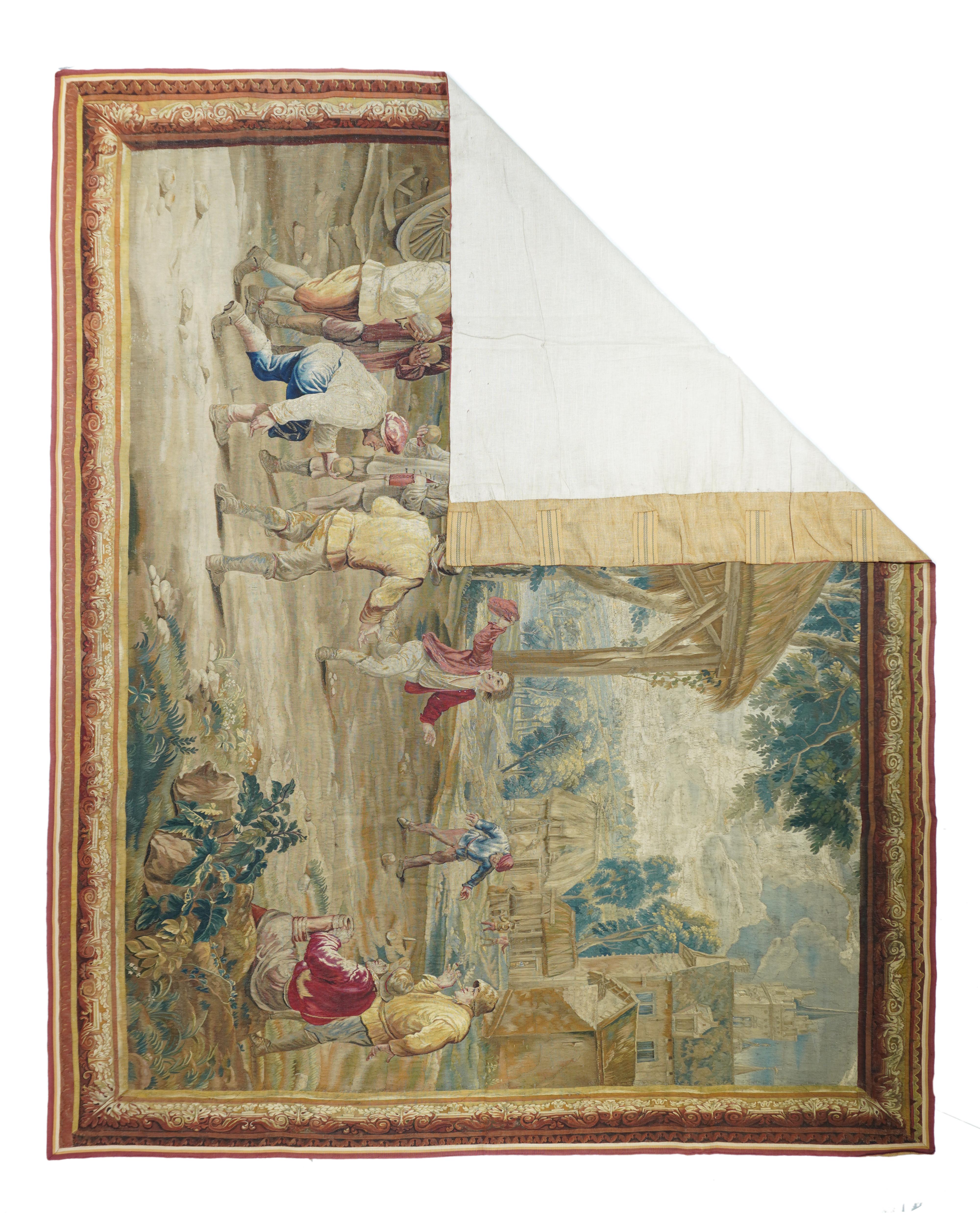 Antique Tapestry measures 8'5'' x 10'6''.