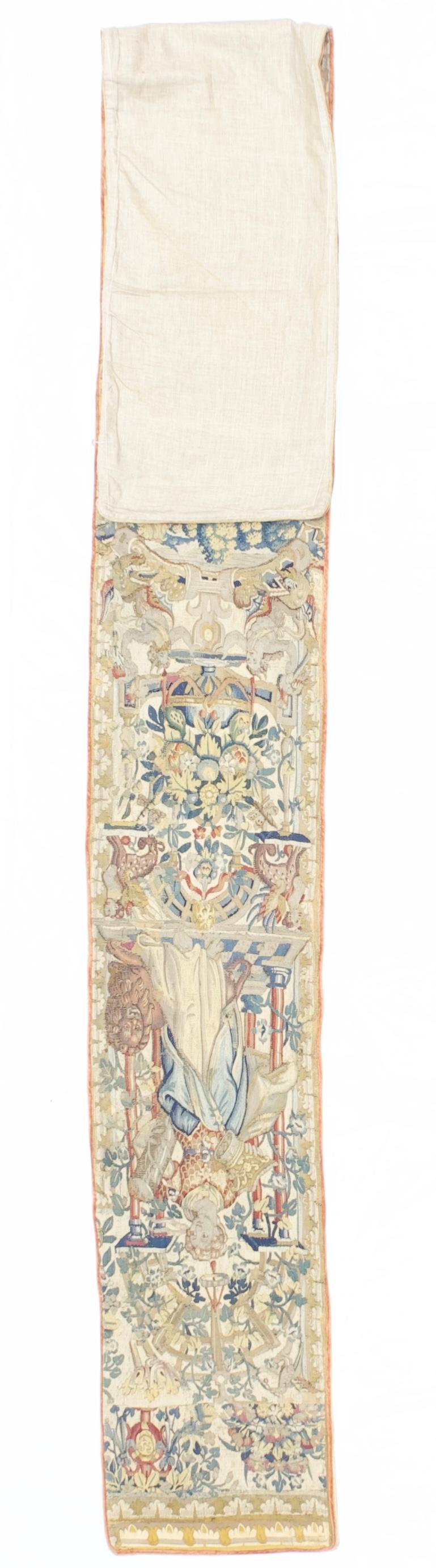 Panneau de tapisserie ancienne (une paire) 1'2