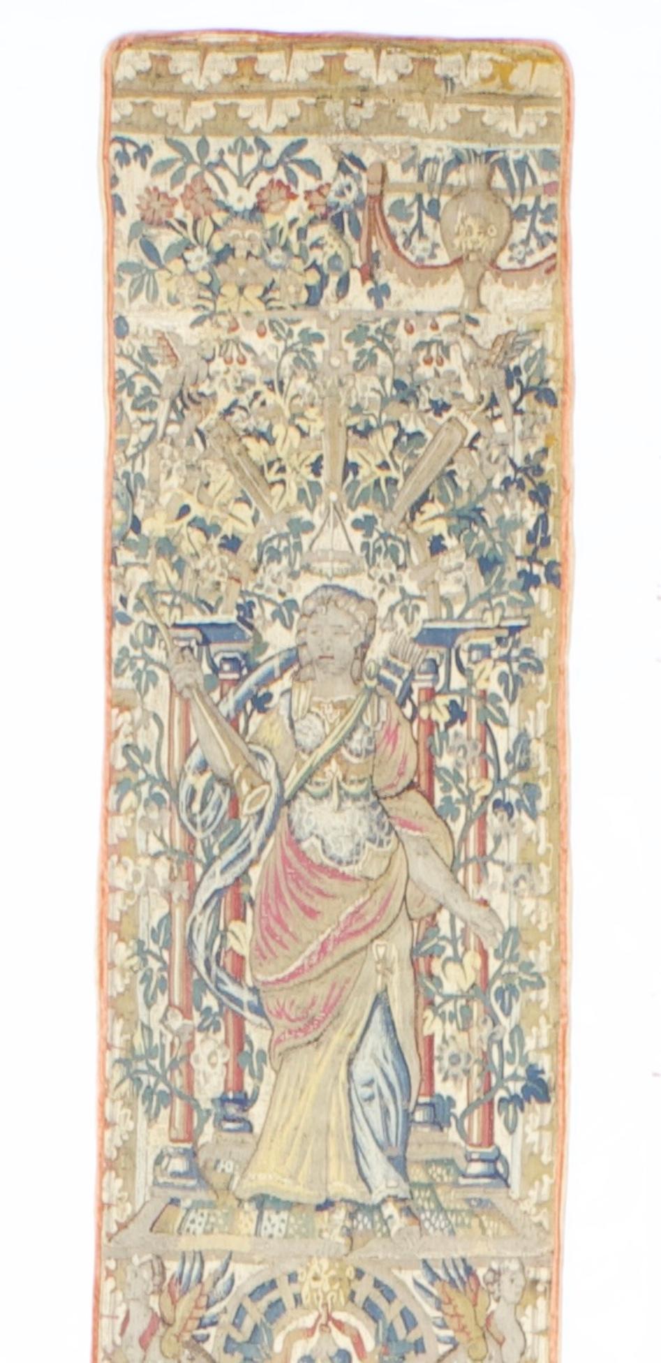 Antike Wandteppich-Panel (eines von zwei) 1'2