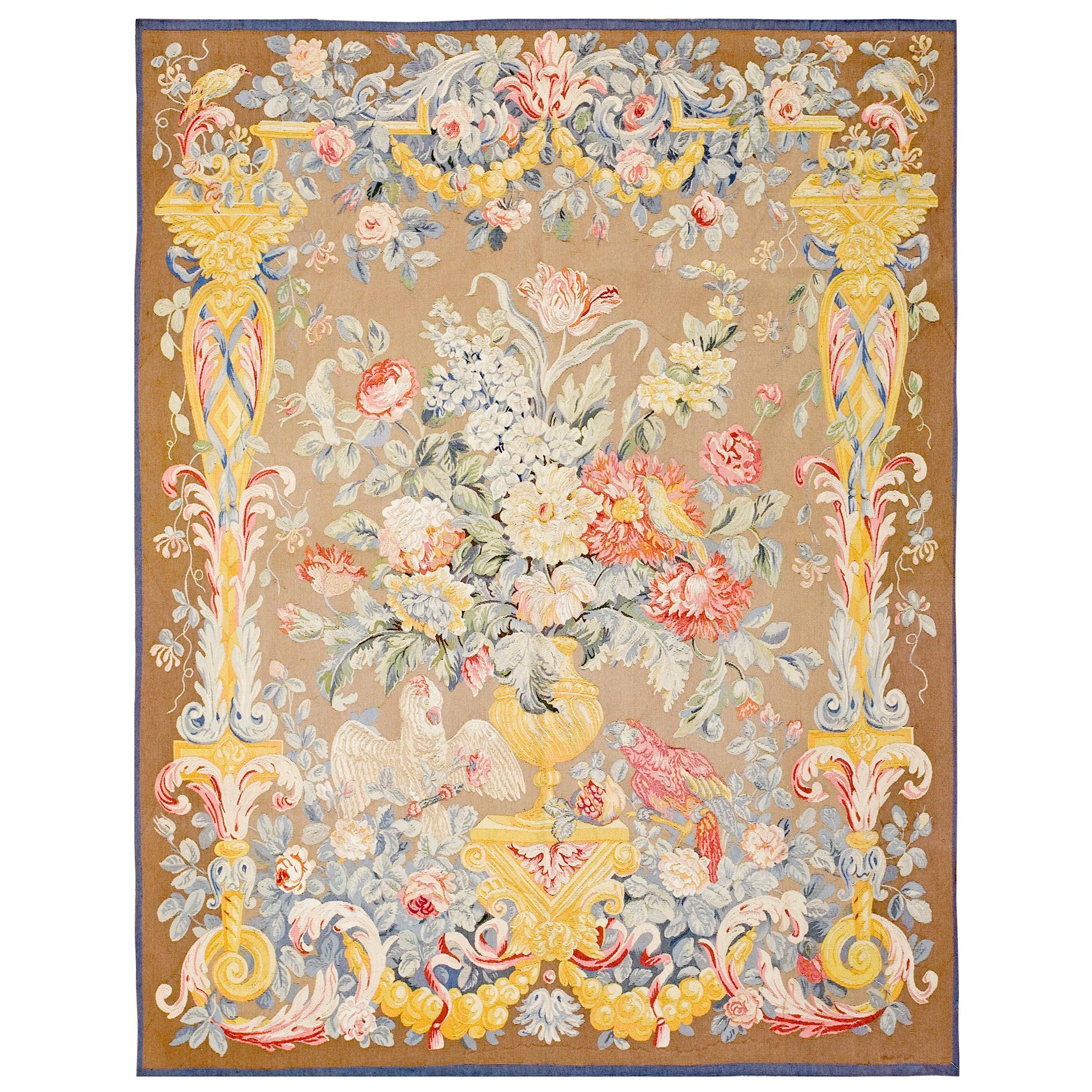 Late 19th Century French Tapestry ( 5'2" x 6'9" - 157 x 205 cm )