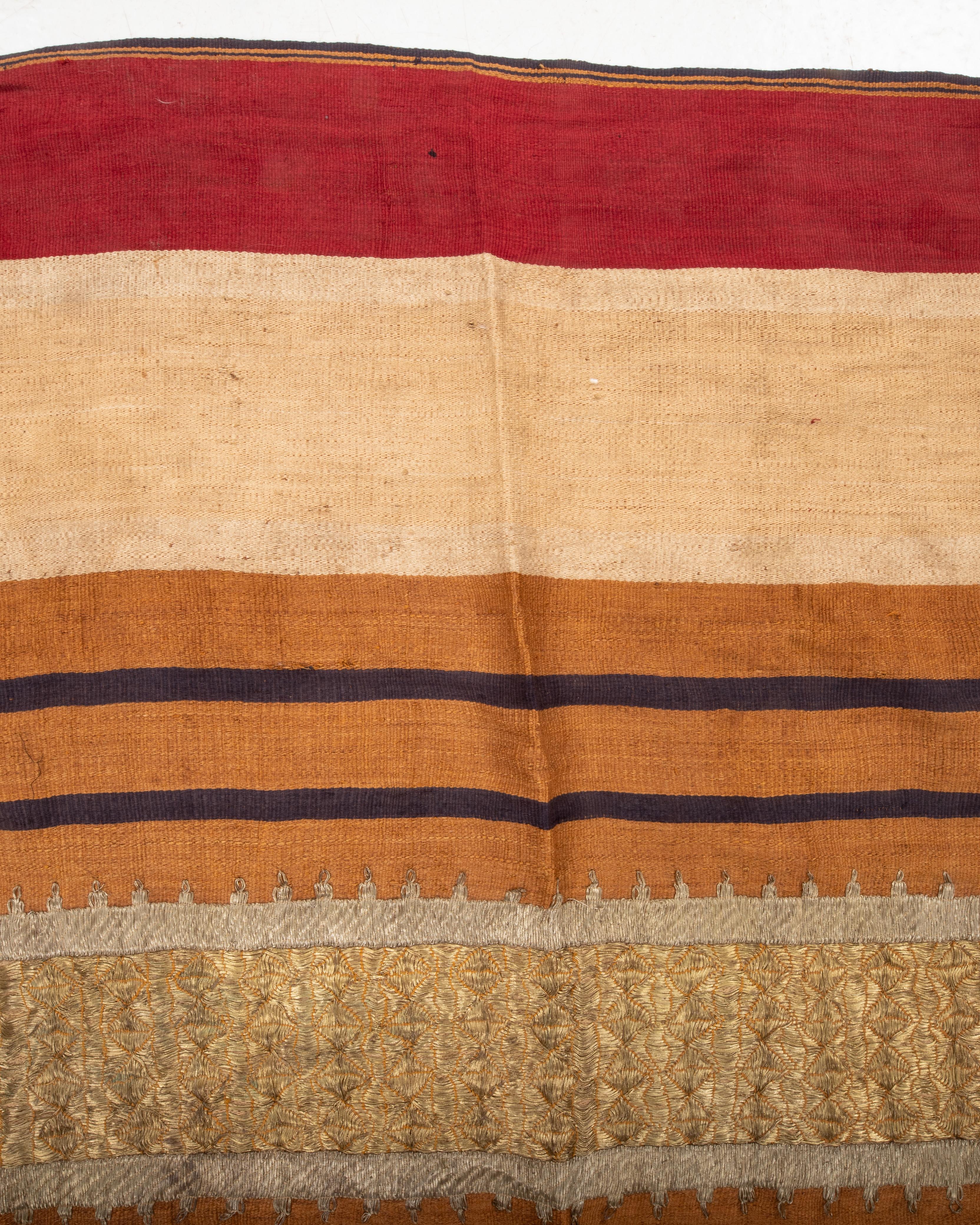 Ricamato Antique Tapis Sarong, Sumatra, Indonesia in vendita