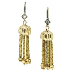 Antique Tassel Drop Earrings