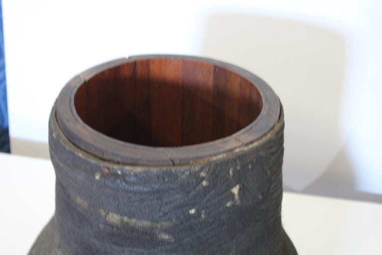 Antique Taxidermy Elephant Foot Stool/Waste Basket at 1stDibs