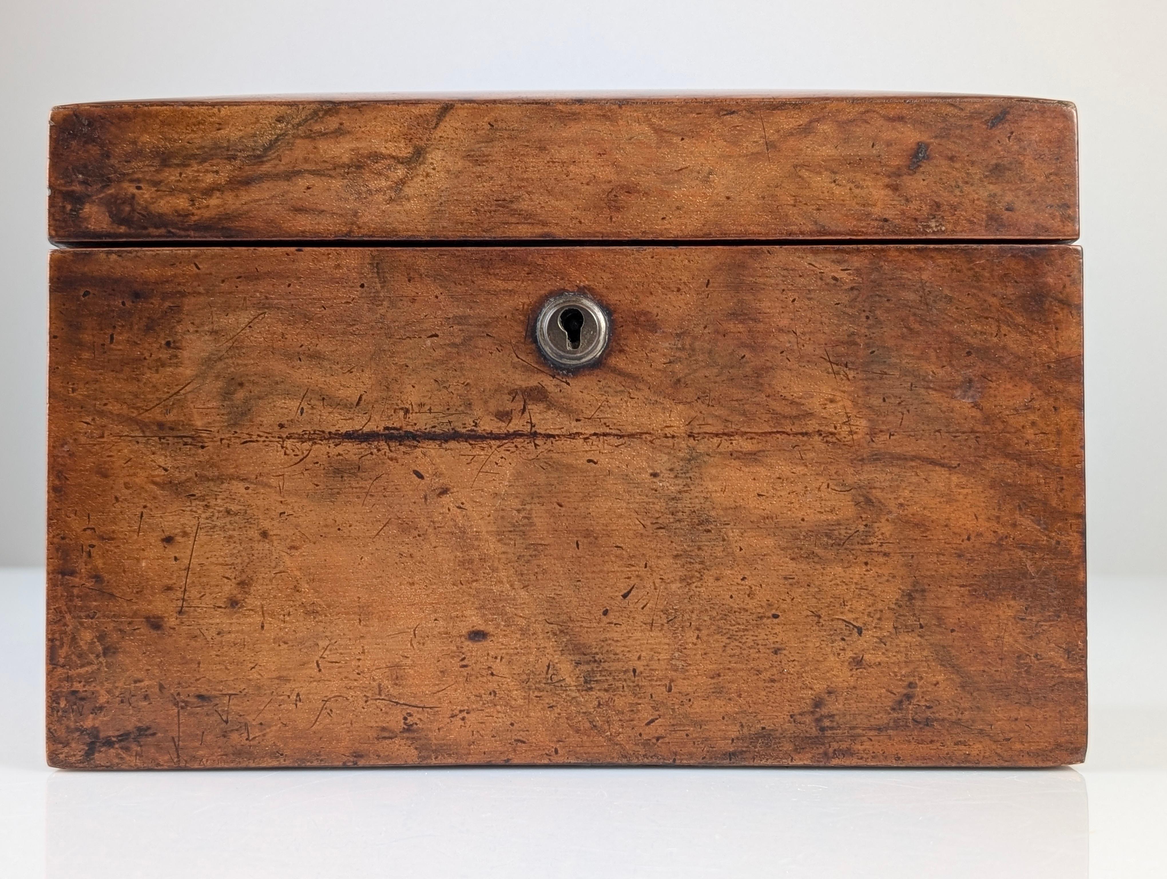 Antique Tea Caddy, 19th Century 9