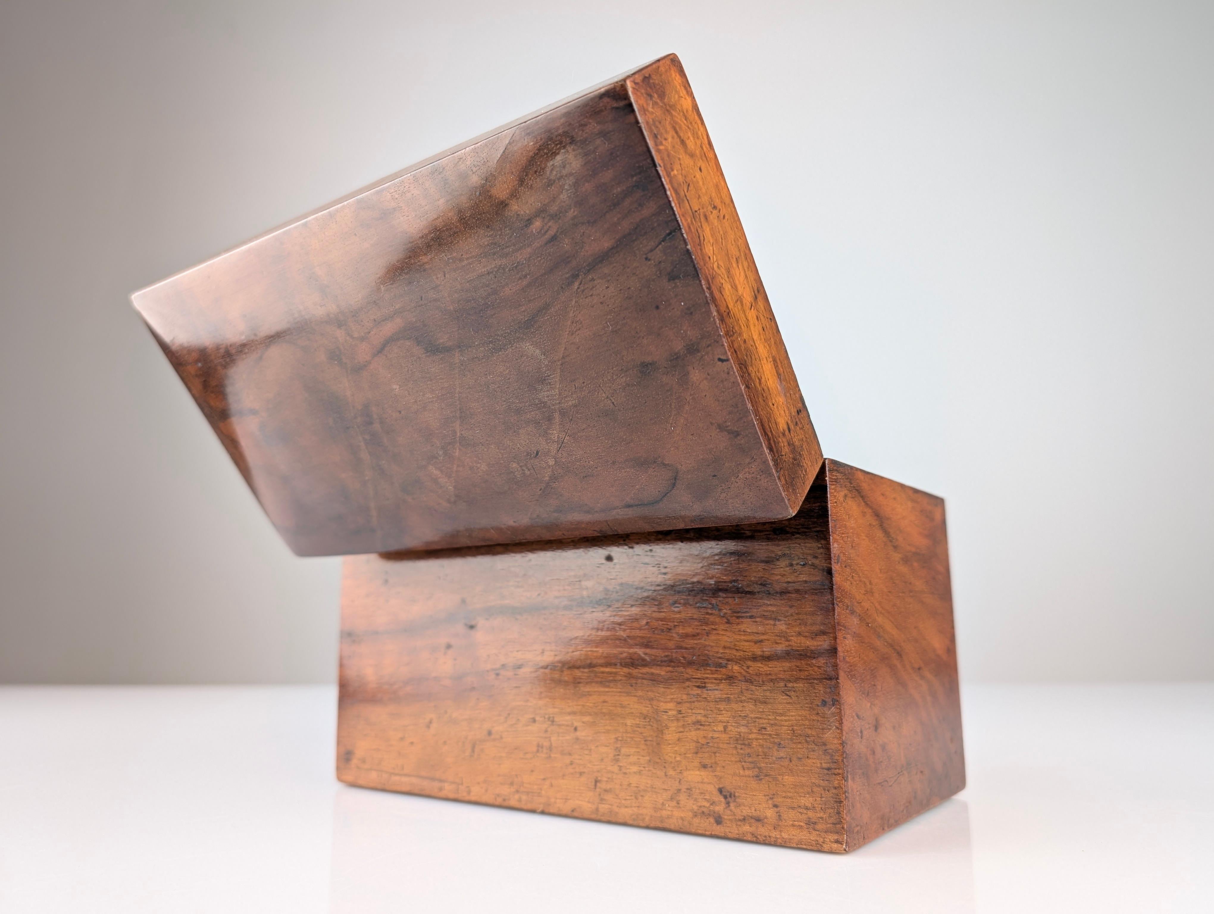 Antique Tea Caddy, 19th Century In Good Condition In Benalmadena, ES