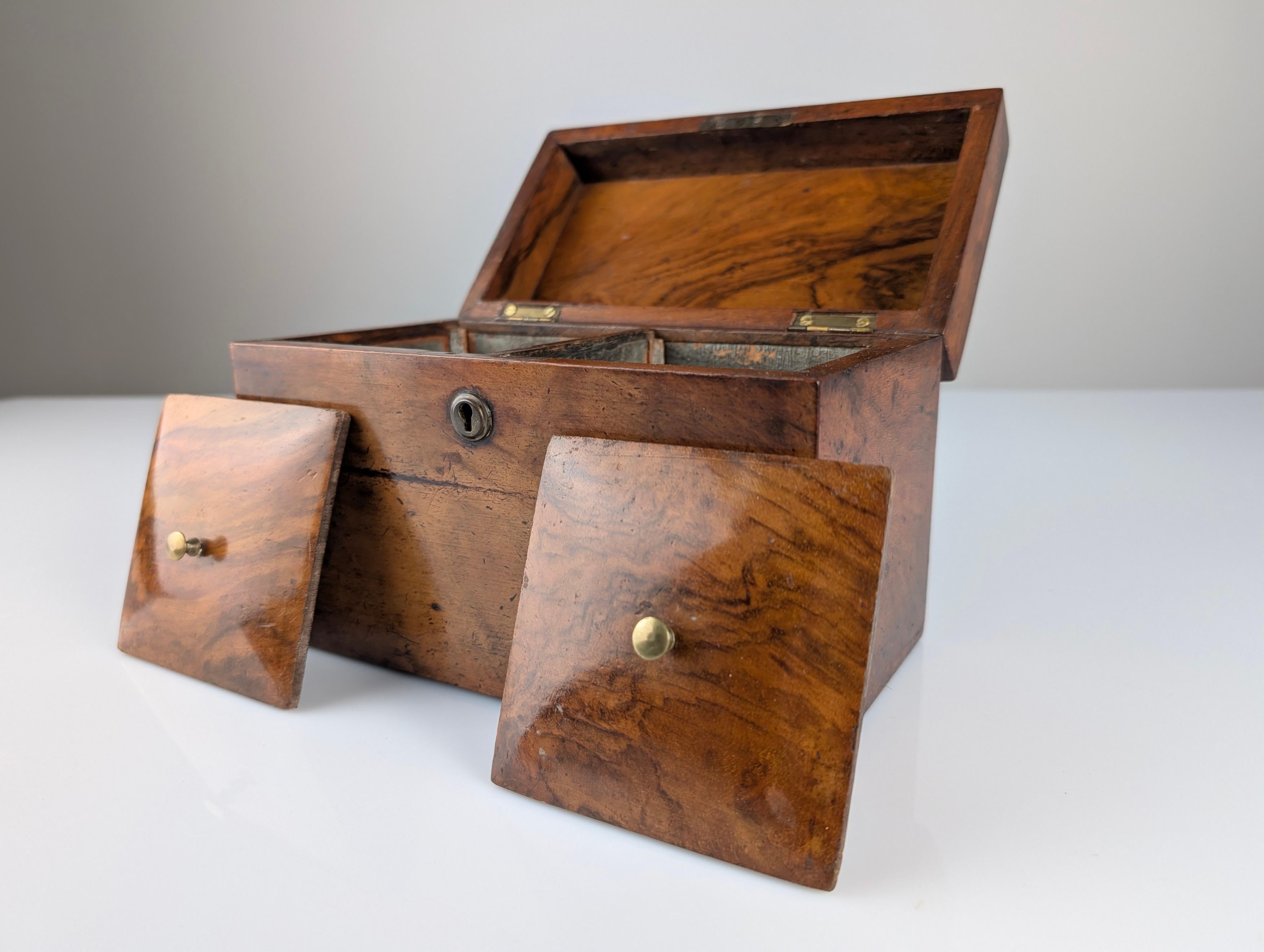 Antique Tea Caddy, 19th Century 5