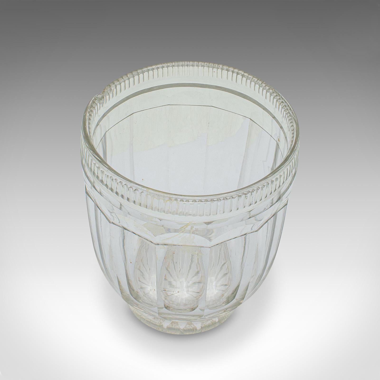 Ancienne boîte à thé anglaise, boîte à feuilles libres, verre mélangé, Régence, vers 1820 en vente 5