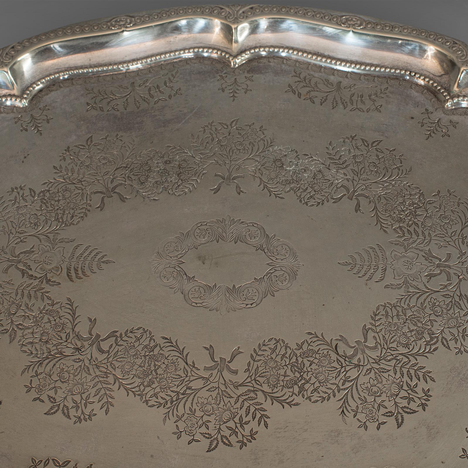 Antique Tea Service, Silver Plate, Serving Set, JB Chatterley, Edwardian In Good Condition In Hele, Devon, GB
