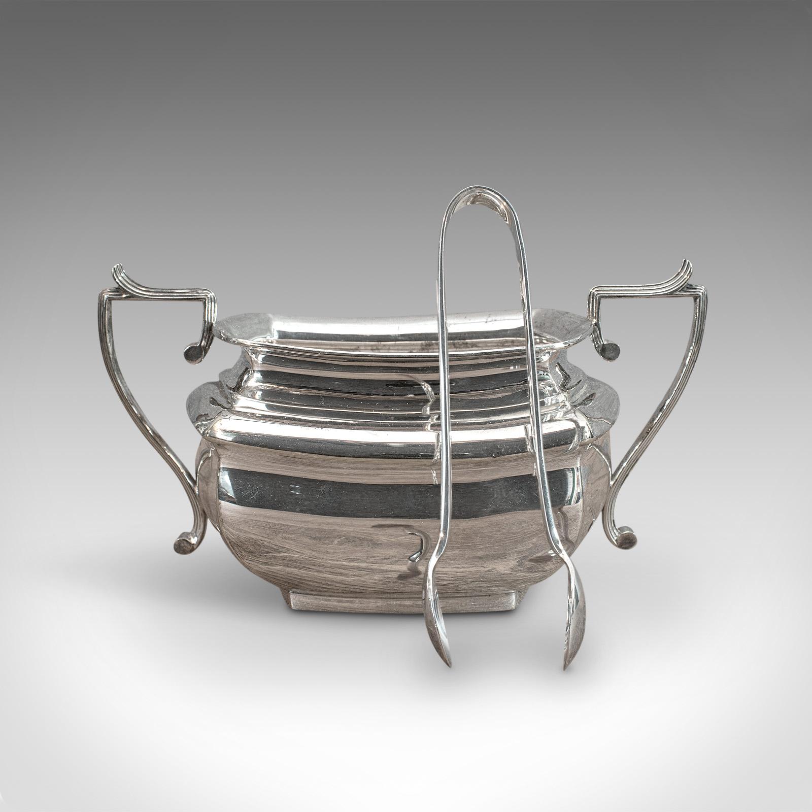 Antique Tea Service, Silver Plate, Serving Set, JB Chatterley, Edwardian 3