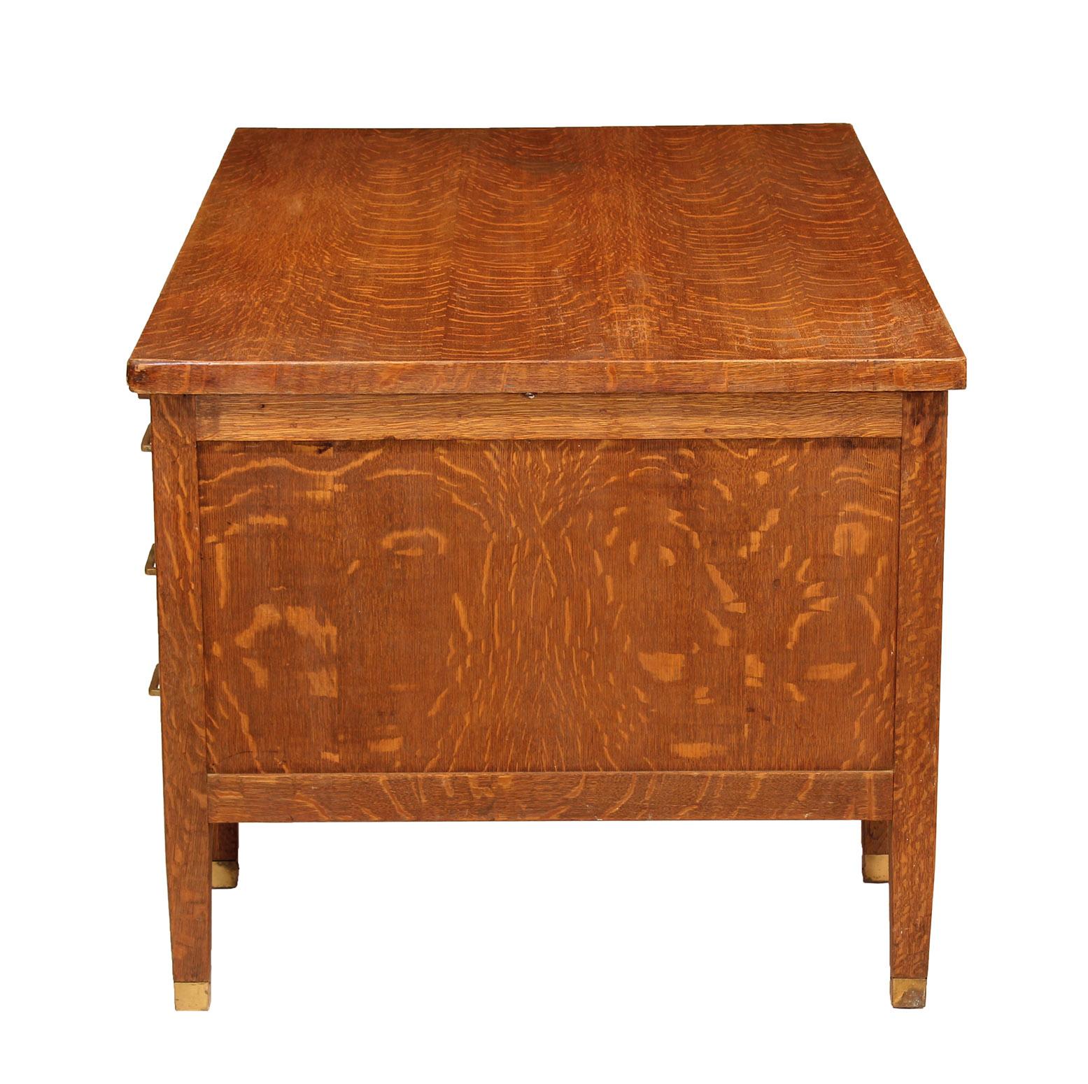 tiger oak desk