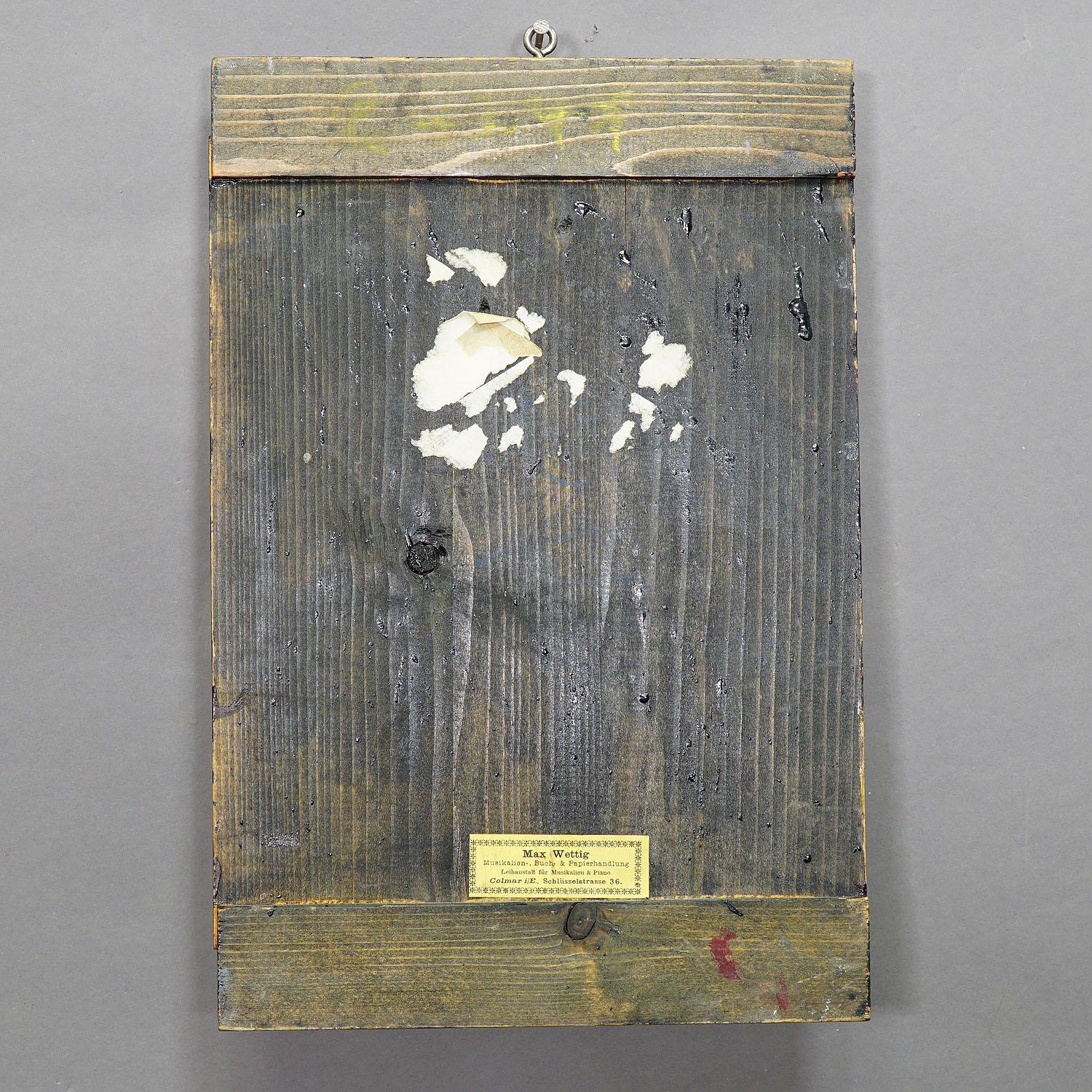 Antique Teaching Aid Median Incision of the Human Head, Ca. 1920 In Good Condition For Sale In Berghuelen, DE
