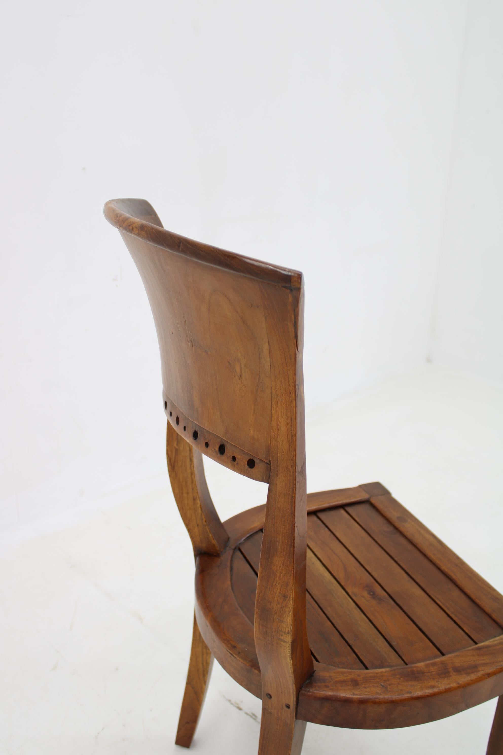 Antique Teak Chair, India For Sale 6