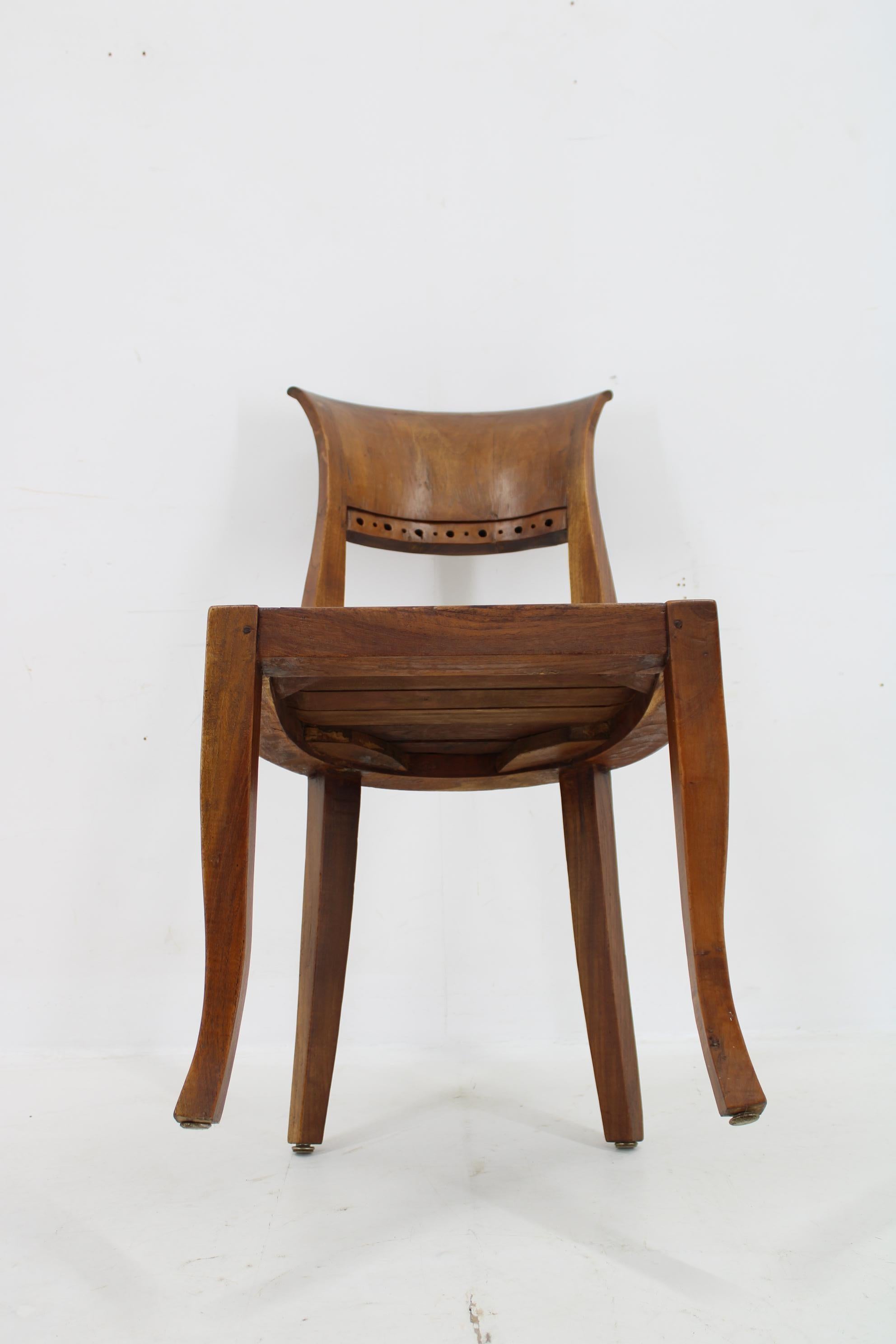 Antique Teak Chair, India For Sale 8