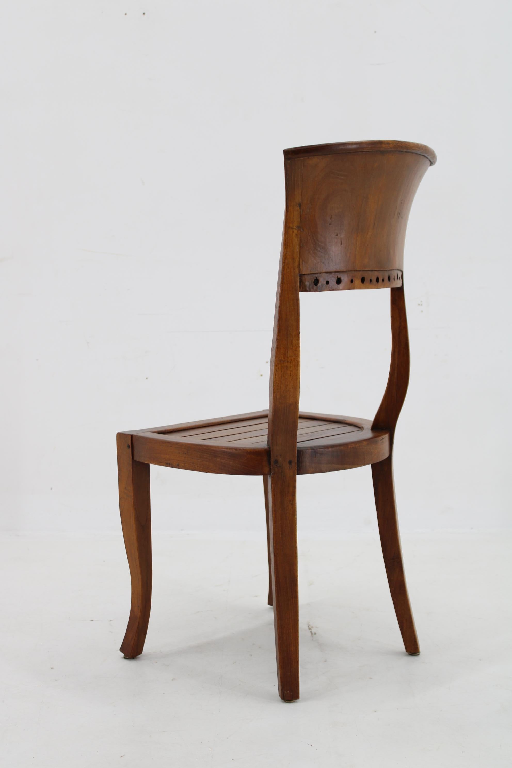 Antique Teak Chair, India For Sale 1