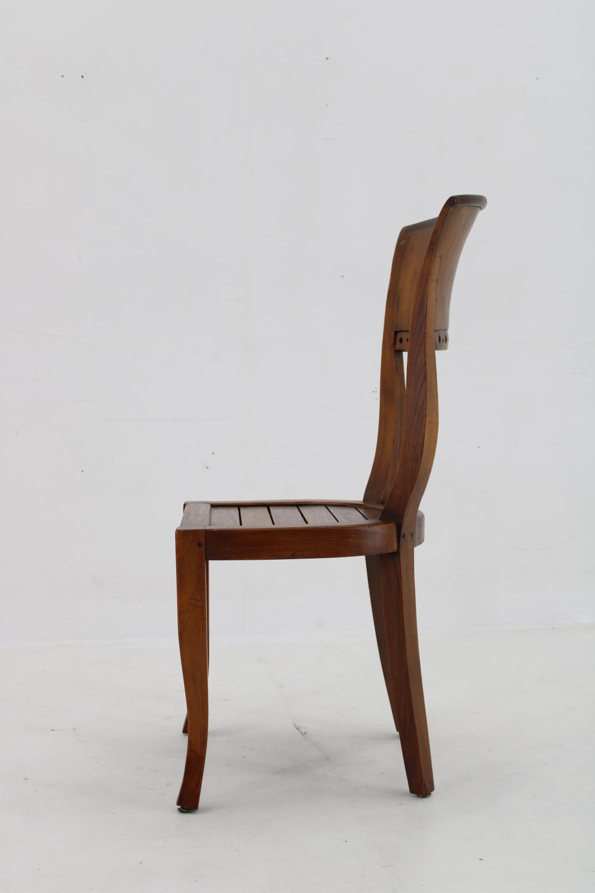 Antique Teak Chair, India For Sale 2