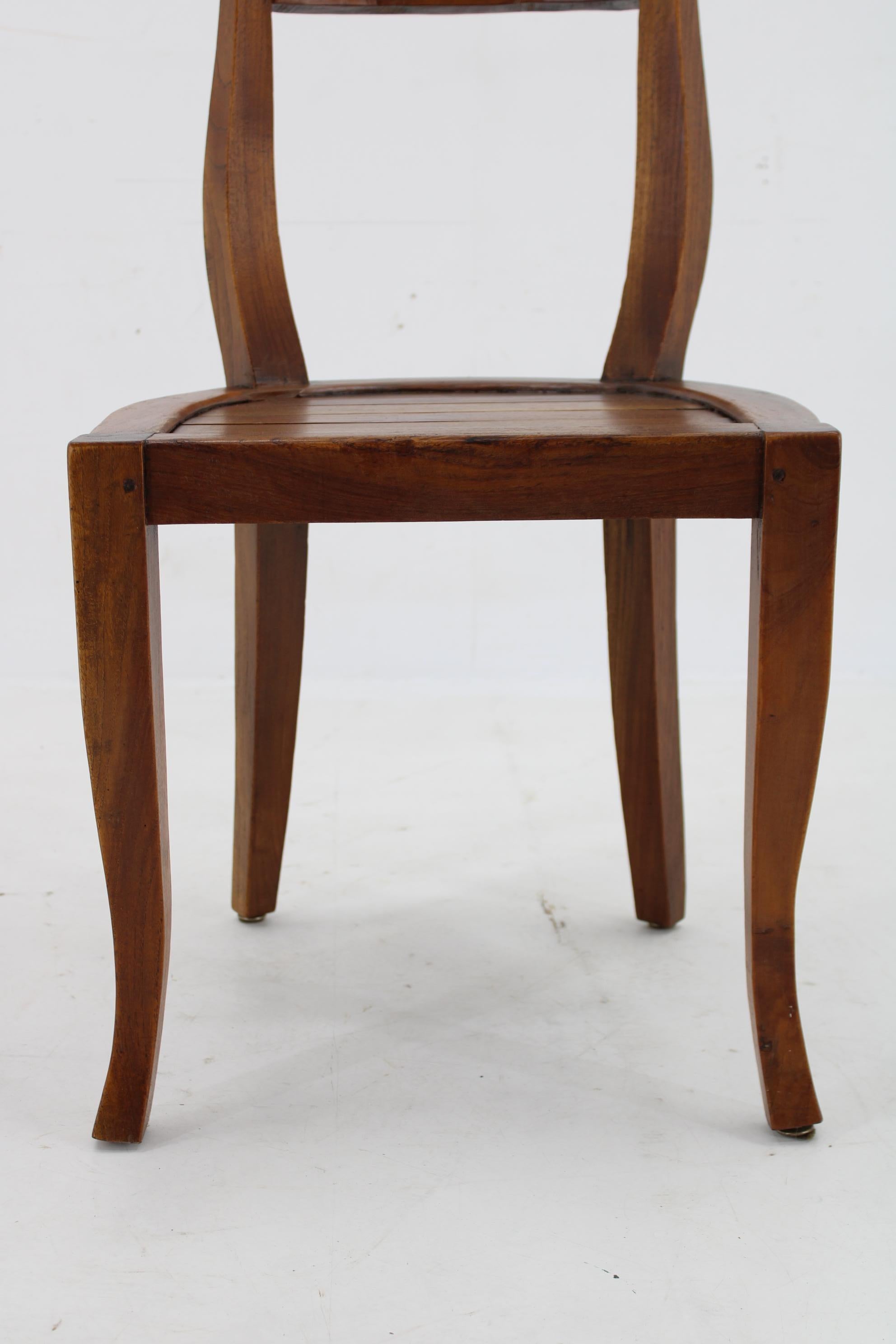 Antique Teak Chair, India For Sale 3